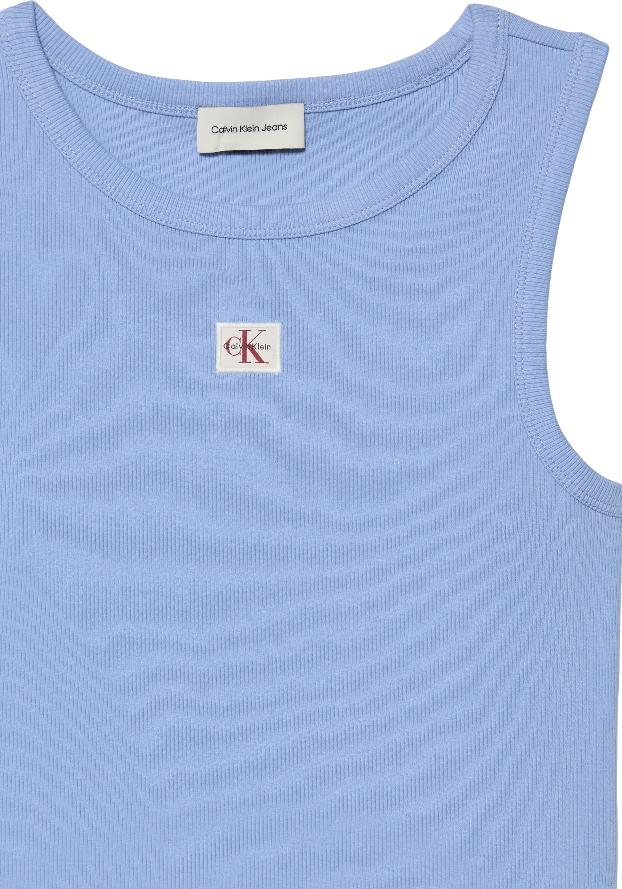 Thumbnail - Calvin Klein Jeans Tanktop "A - WVN LBL 2X2 CTTN" Mit Rundhalsausschnitt