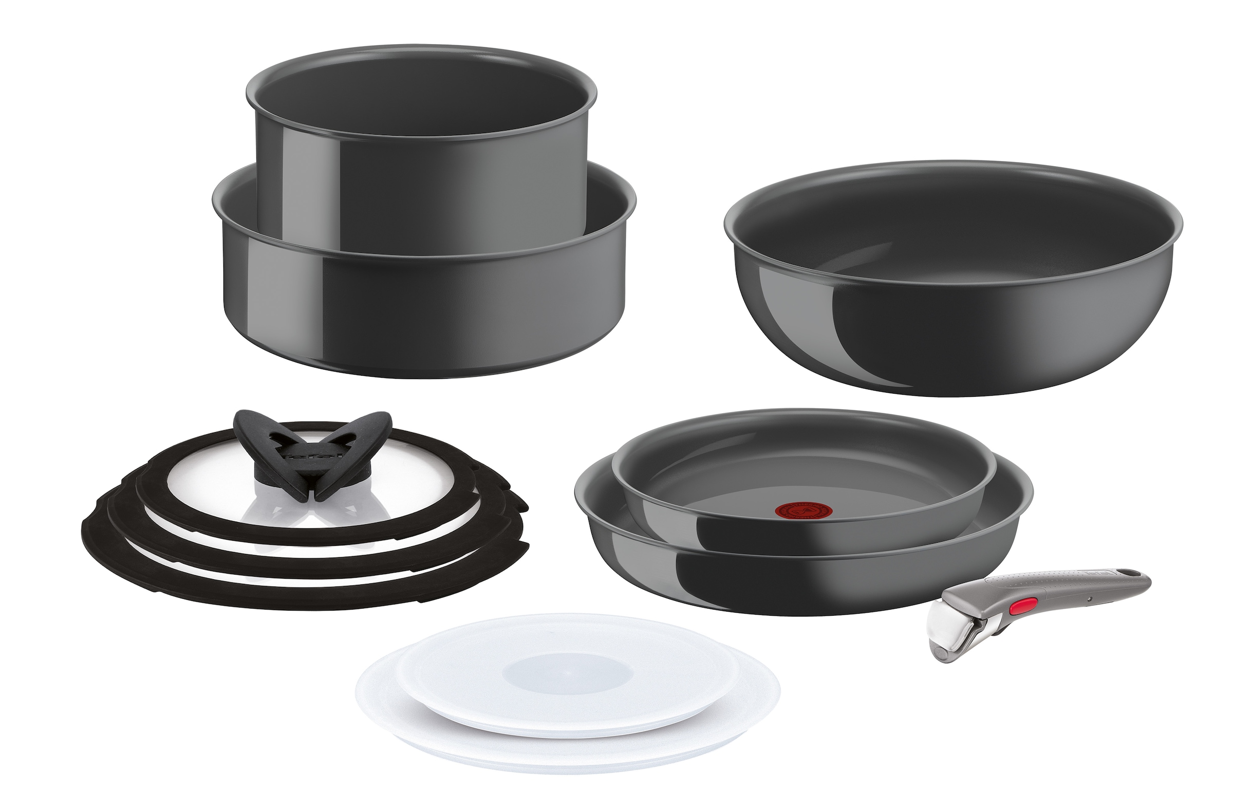 Tefal Pfannen-Set "Ingenio Renew" Aluminium Set, 11 Stk. tlg. abnehmbarer G günstig online kaufen