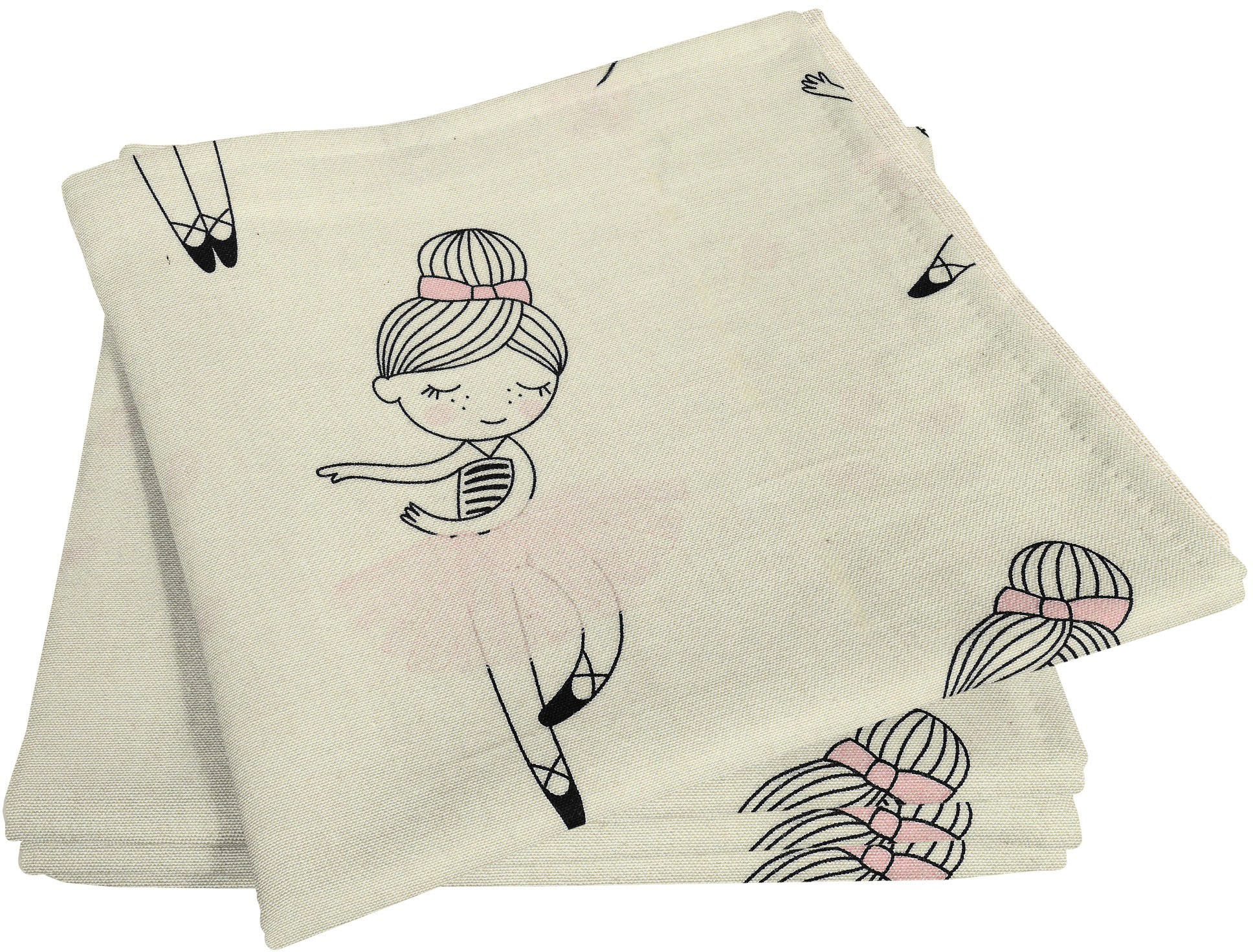 Adam Stoffserviette "Ballerina" GOTS organic,zertifiziert durch CERES 0242f günstig online kaufen