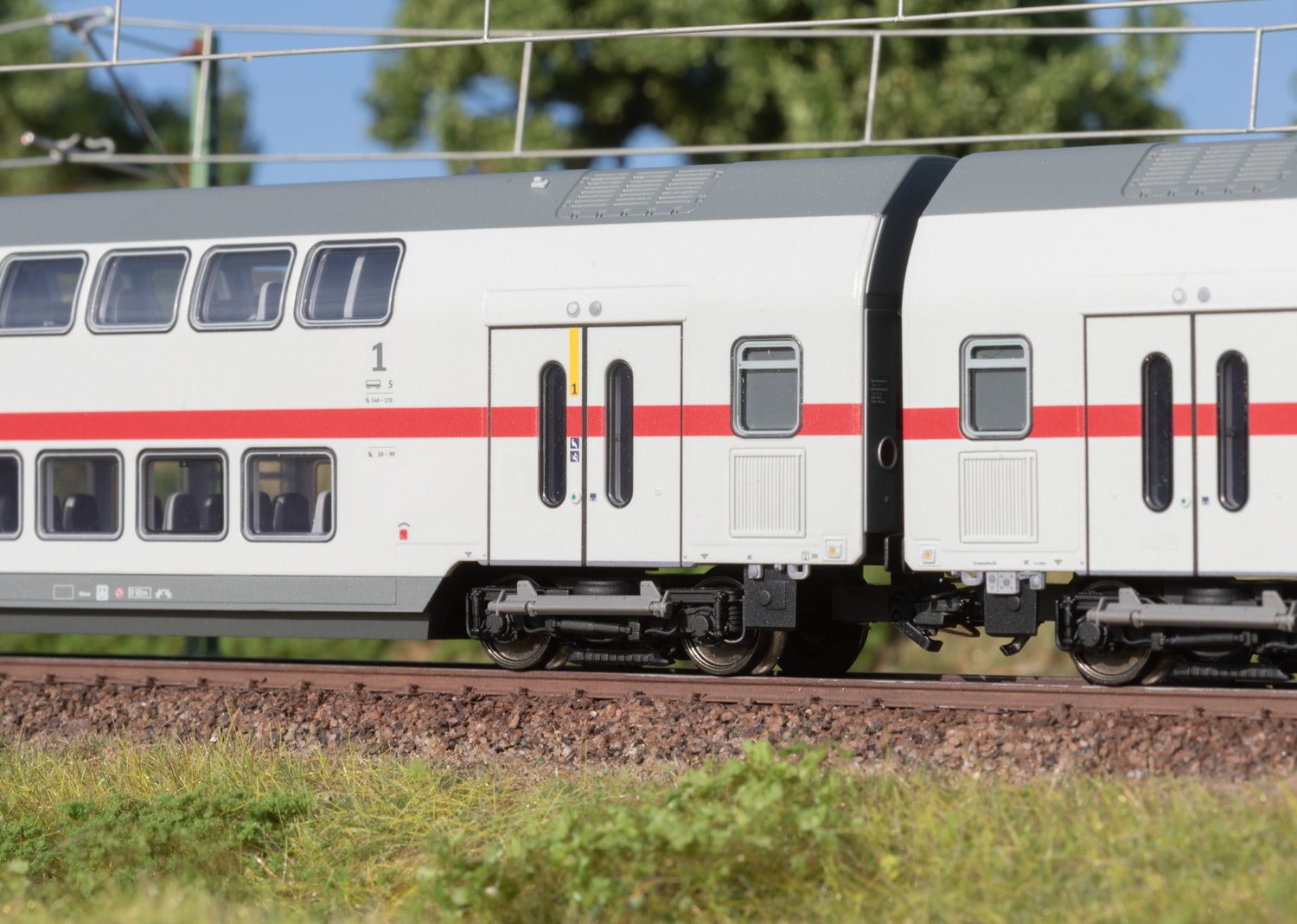 Märklin Personenwagen »IC2 Doppelstock-Mittelwagen DApza 687.2, 1. Klasse - 43486«, Made in Europe