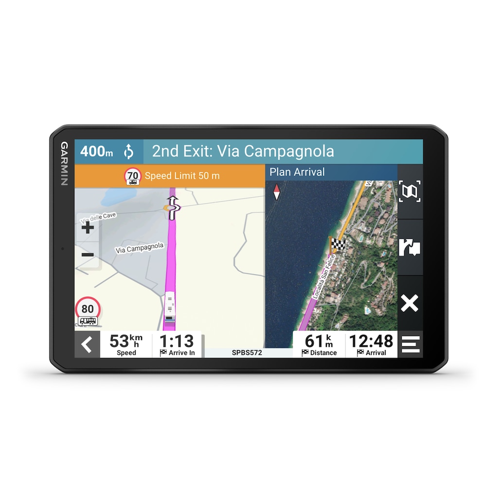 Garmin Navigationsgerät »Camper 895 EU«, (Europa (45 Länder) Karten-Updates)