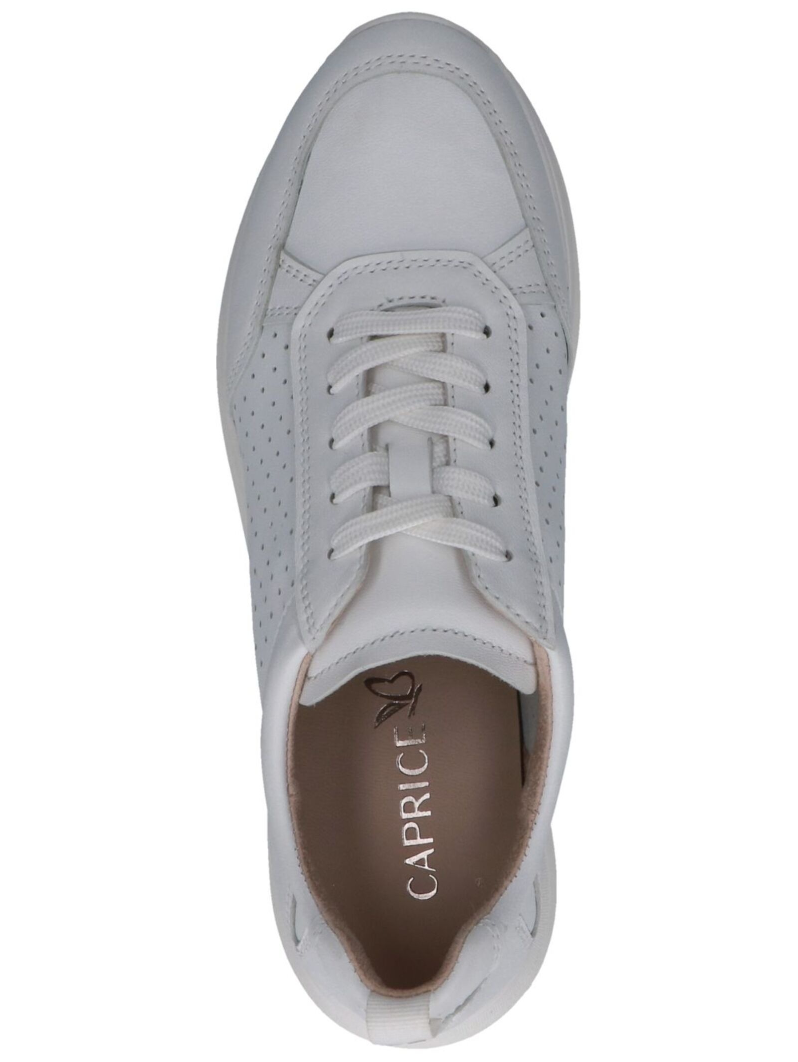 Caprice Sneaker Leather Women's White 38 2