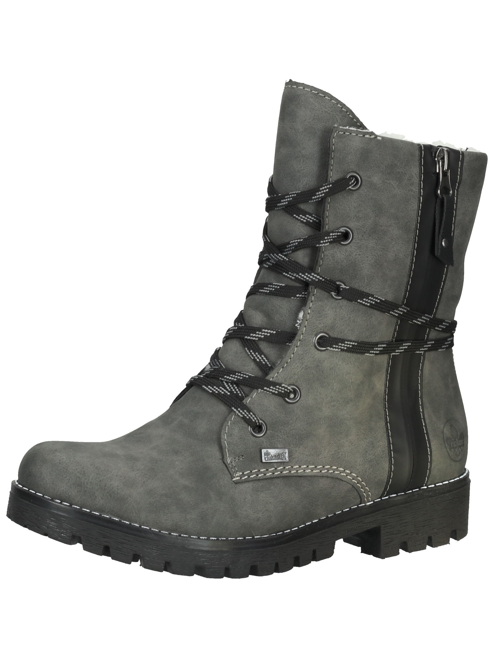 Rieker Schnürstiefelette "Rieker Stiefelette Lederimitat" günstig online kaufen
