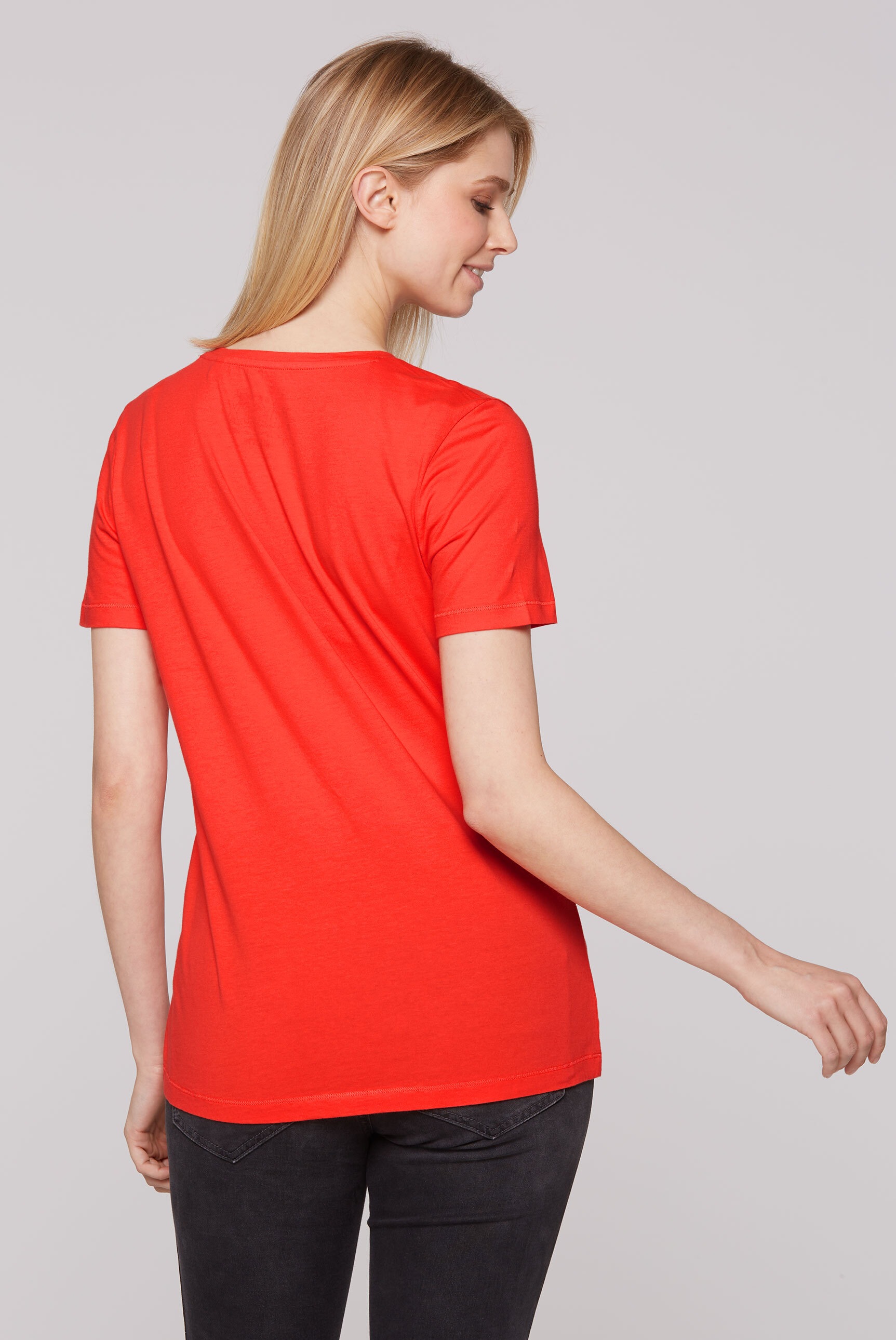 SOCCX Rundhalsshirt, aus Baumwolle