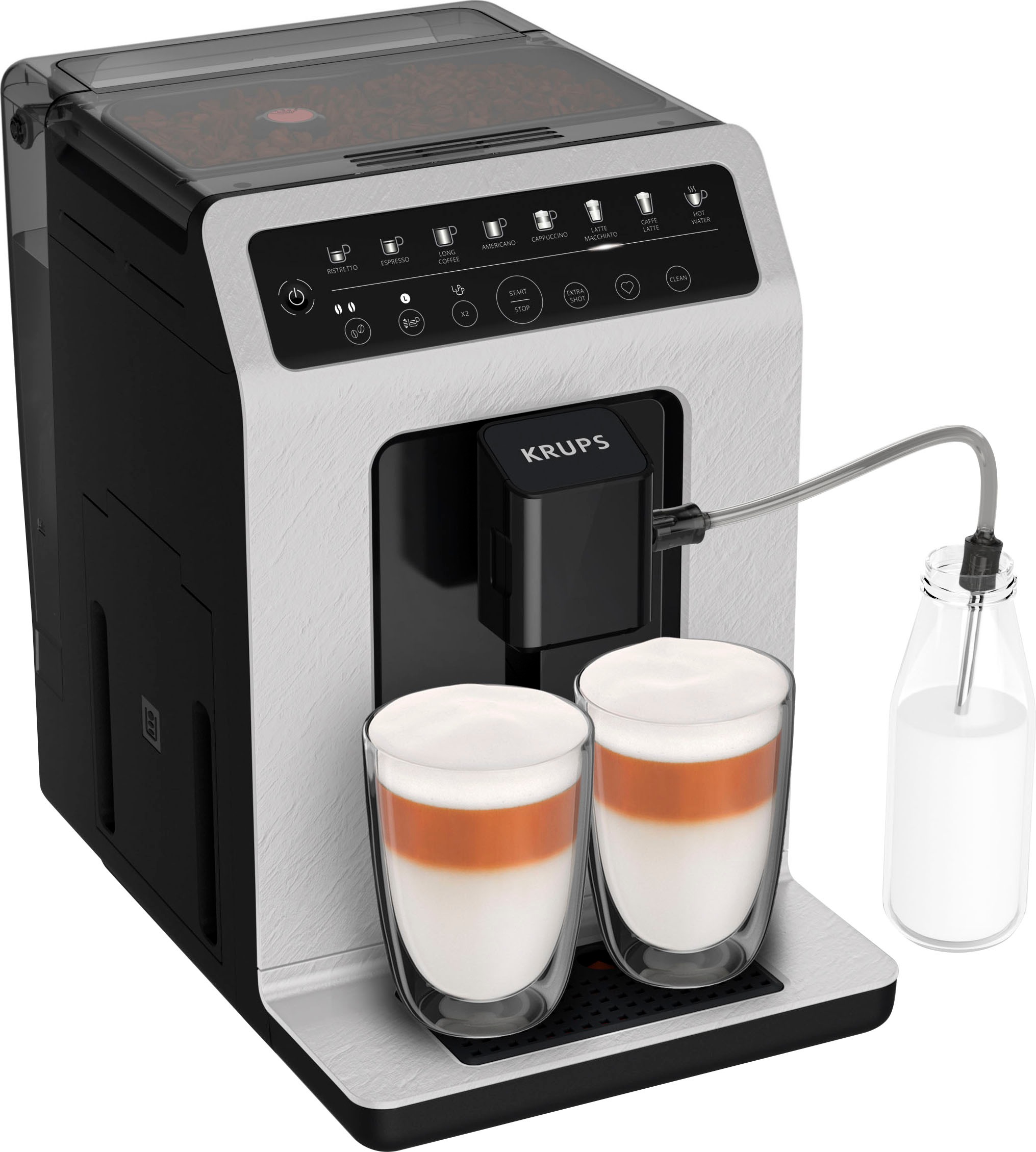 Krups Kaffeevollautomat "EA897A Evidence ECOdesign" Touch-Steuerung günstig online kaufen