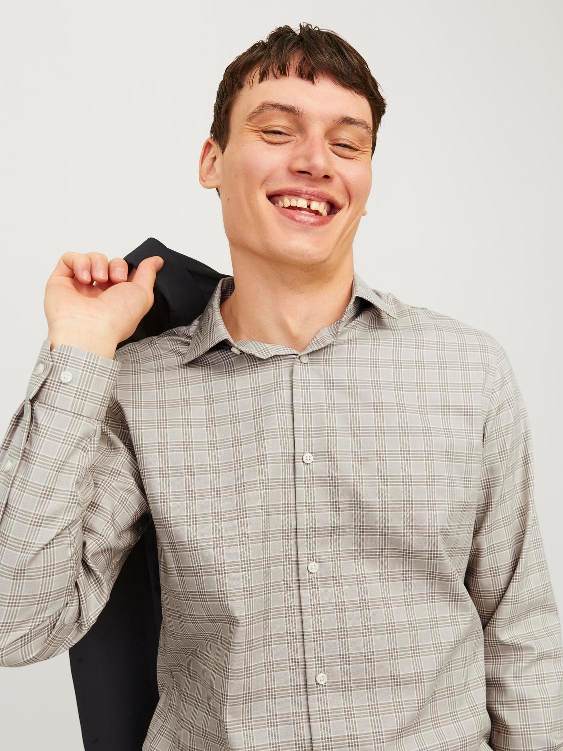 Jack & Jones Langarmhemd »JPRBLAPARKER CHECK L/S SHIRT SN«