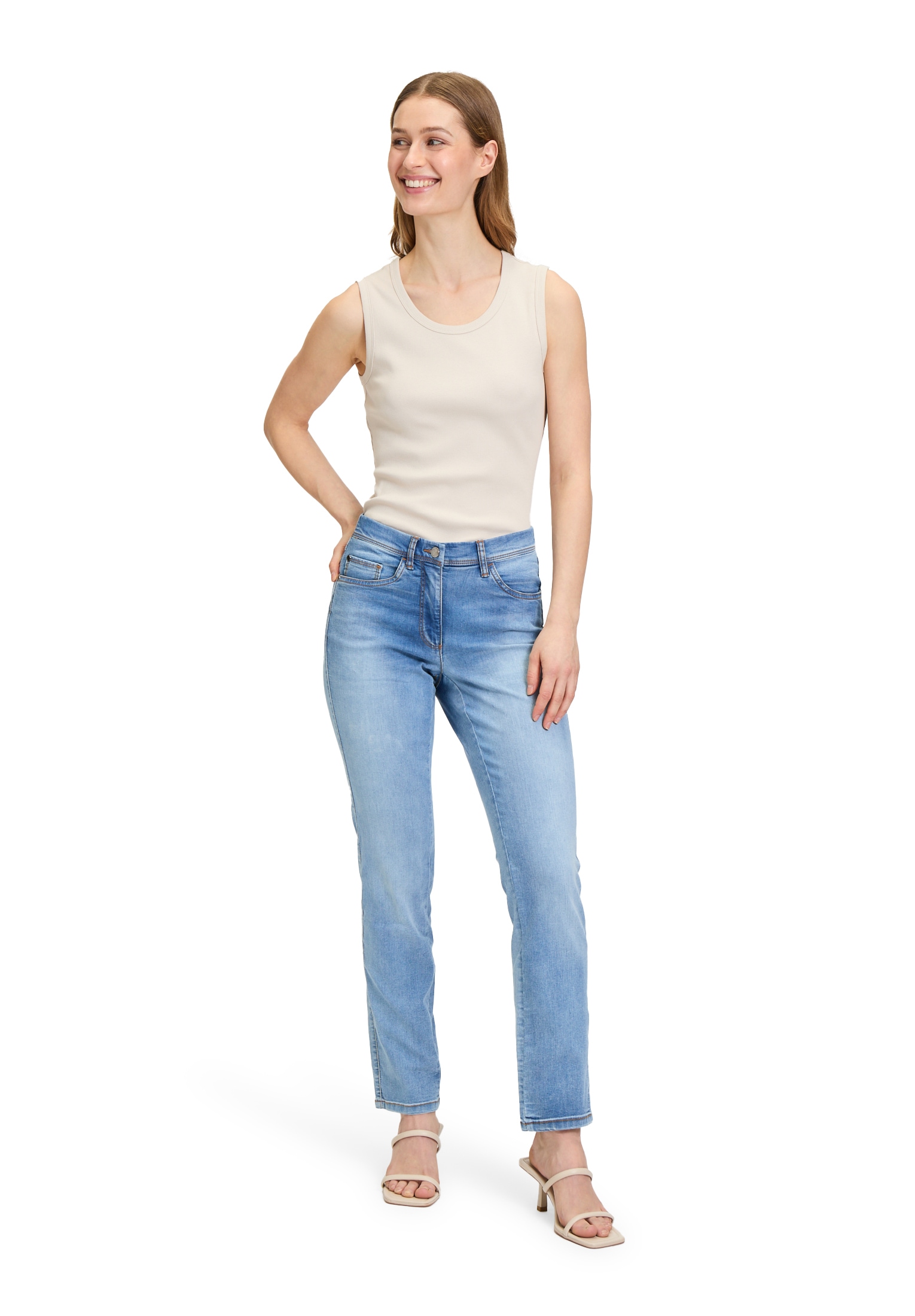 Betty Barclay T-Shirt »Betty Barclay Trägertop mit Rippenstruktur«, (1 tlg.), Material