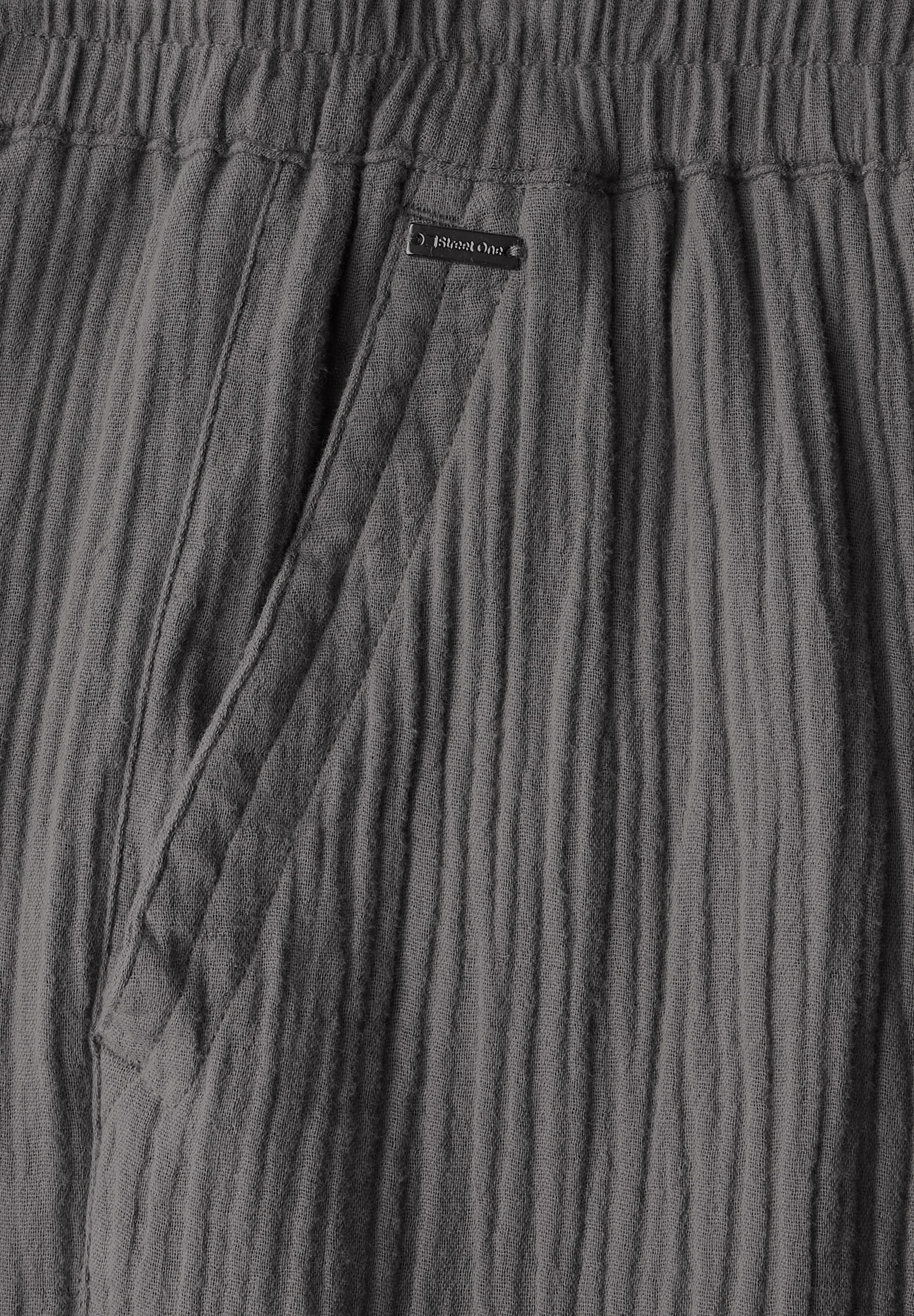 STREET ONE Stoffhose, High Waist