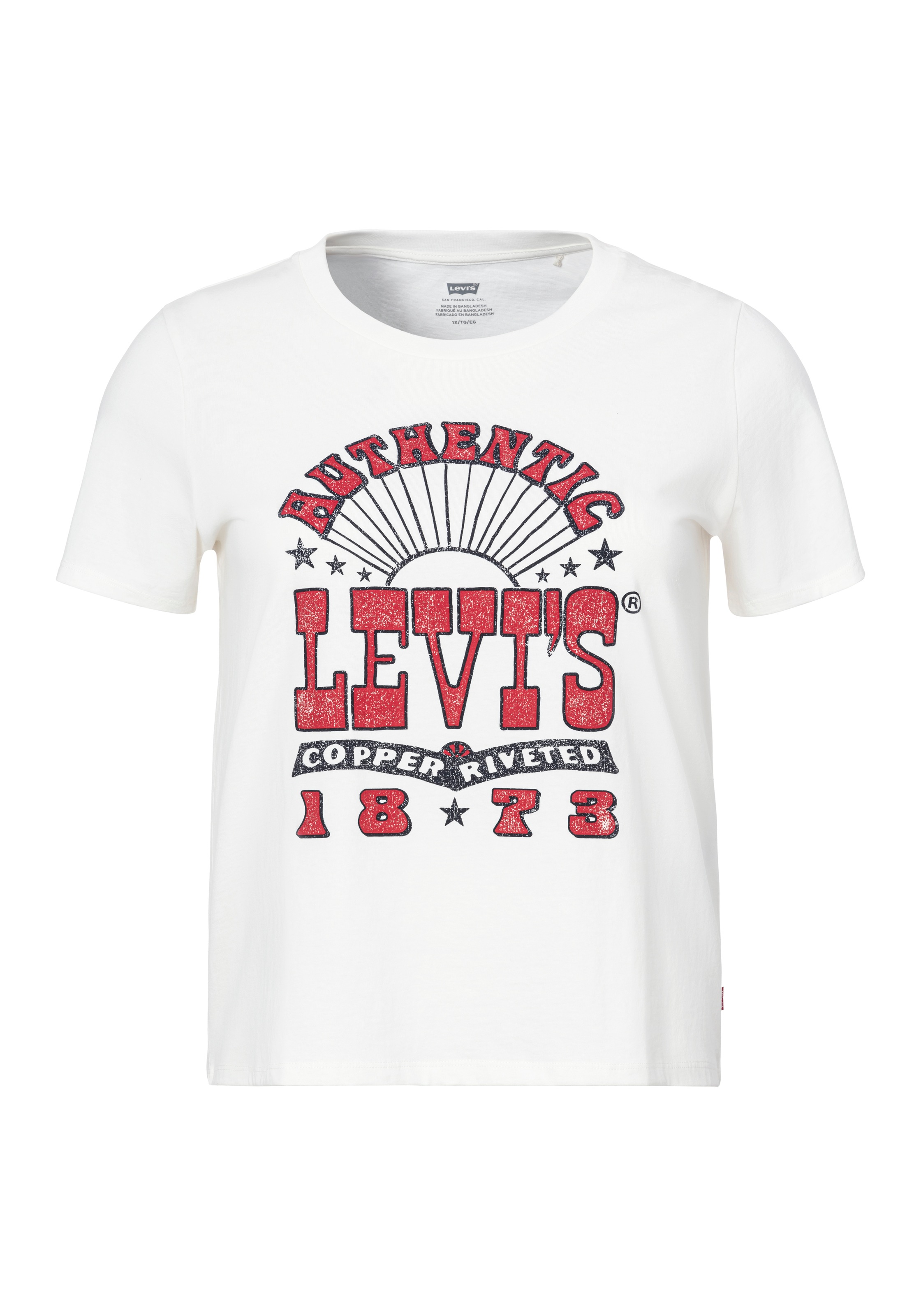 Levi's® Plus T-Shirt »PL PERFECT TEE«, mit Logodruck