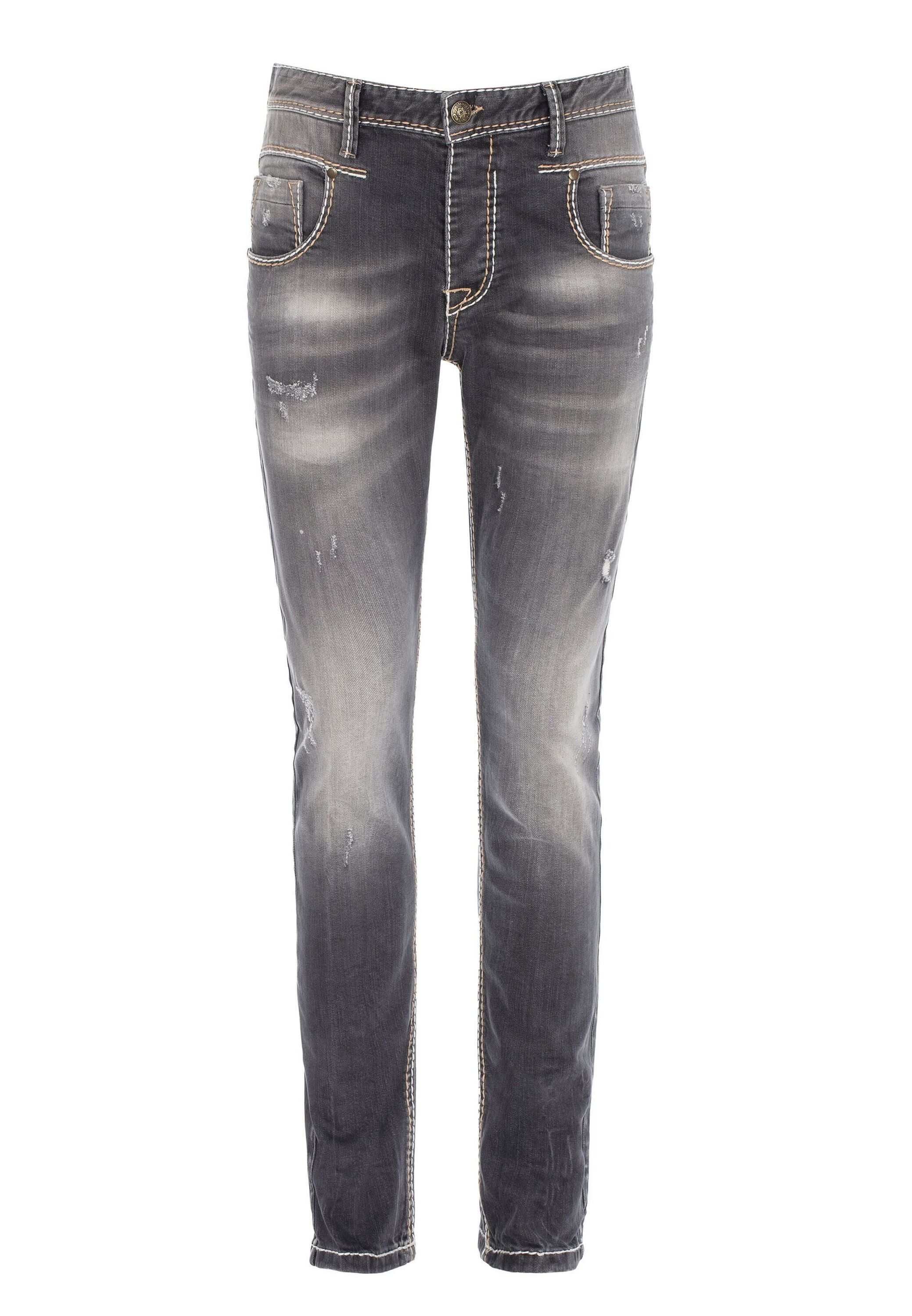 Cipo & Baxx 5-Pocket-Jeans "Cipo & Baxx Jeans" in modernem Straight Fit-Schnitt, CD668