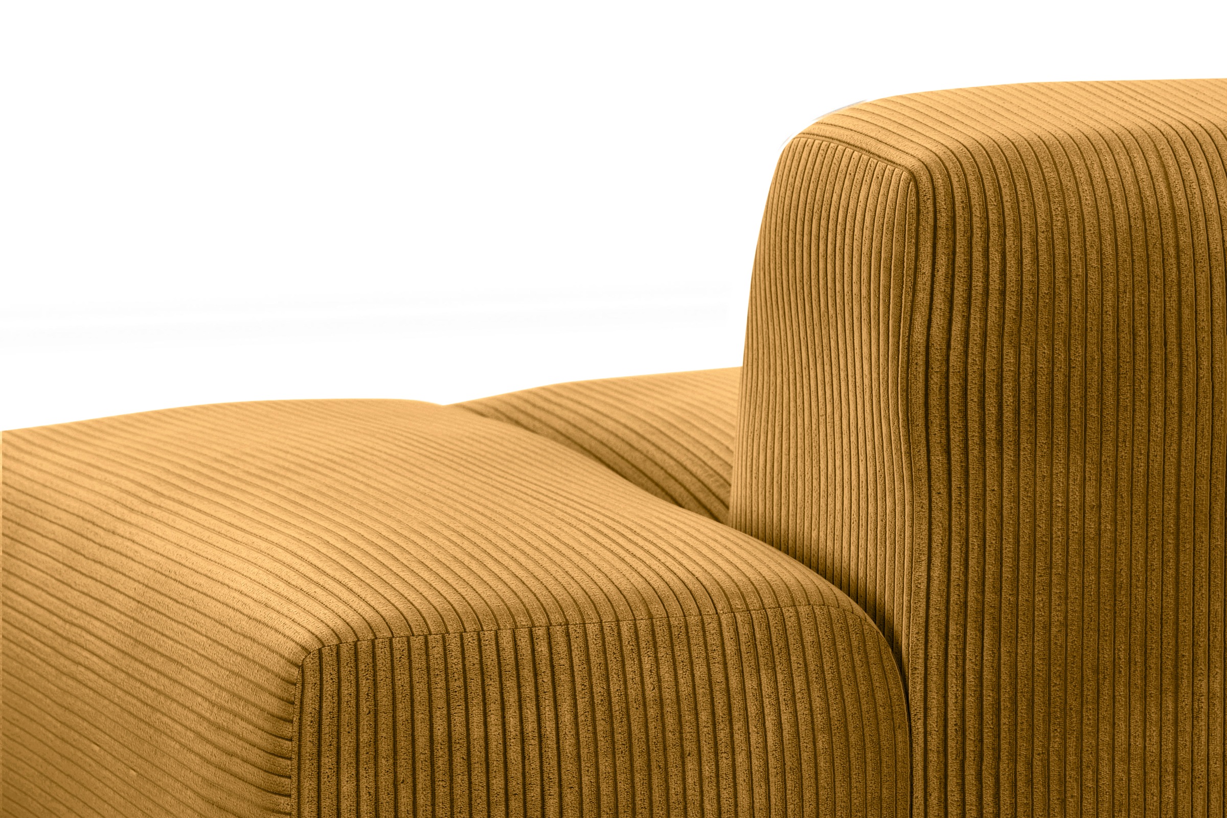 TRENDMANUFAKTUR Big-Sofa »Braga, mit hochwertigem Kaltschaum, Megasofa, in Cord erhältlich«, modernes Big-Sofa, Couch mit hohem Sitzkomfort, 277/72/107 cm (B/H/T)