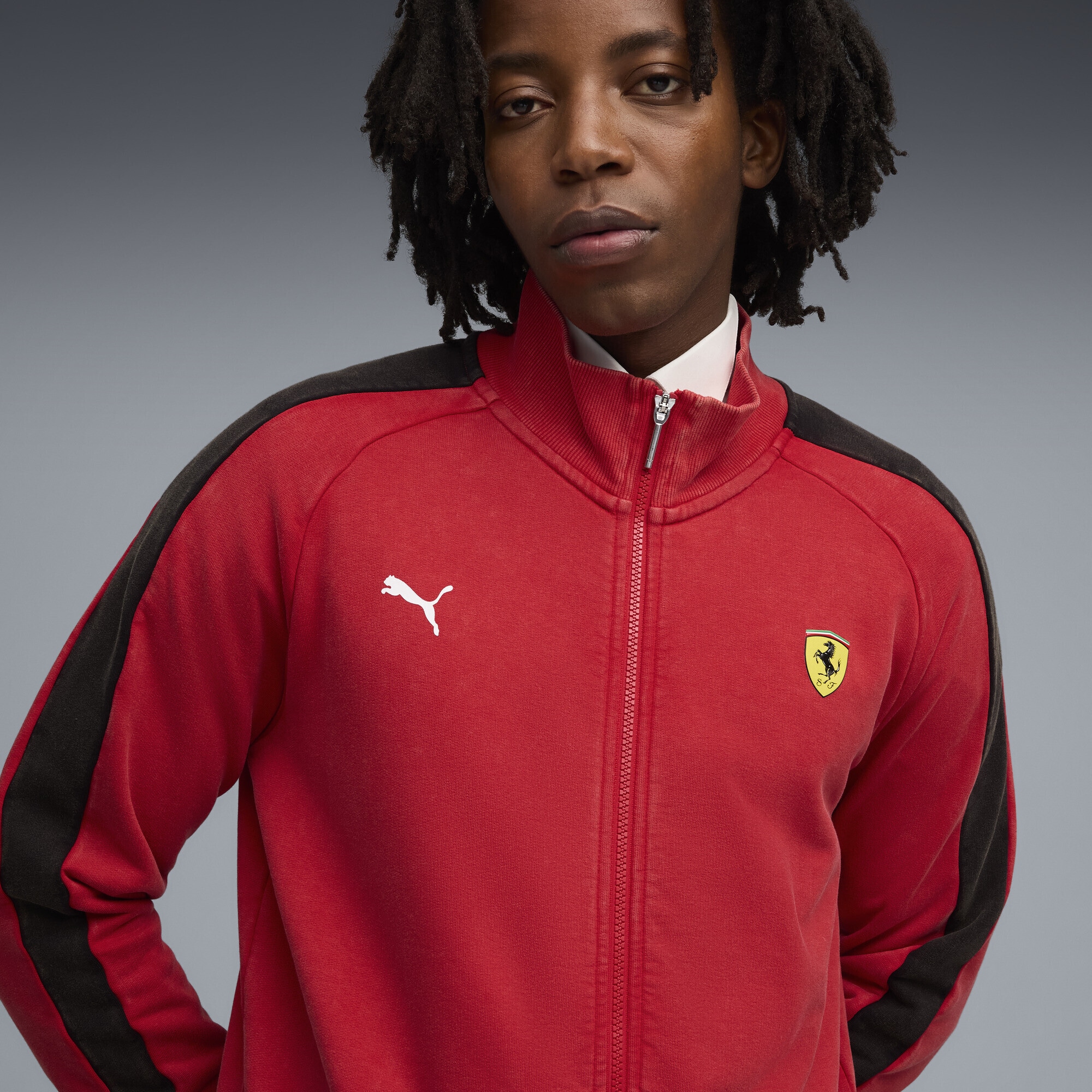 PUMA Sweatjacke »Scuderia Ferrari T7 Jacke Herren«