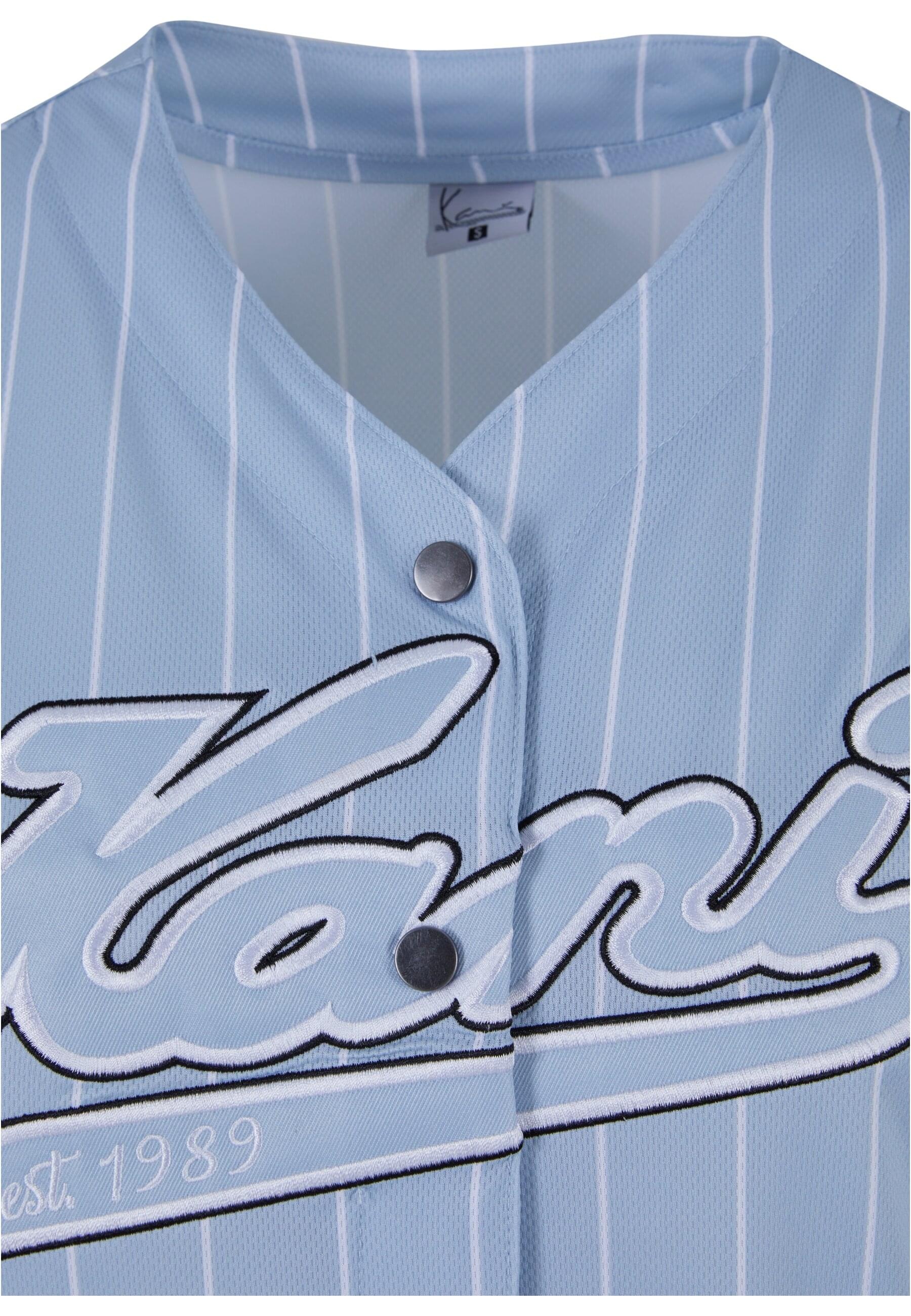 Karl Kani Langarmhemd »Karl Kani Damen KW233-035-2 KK Varsity Pinstripe Baseball Shirt«, (1 tlg.)