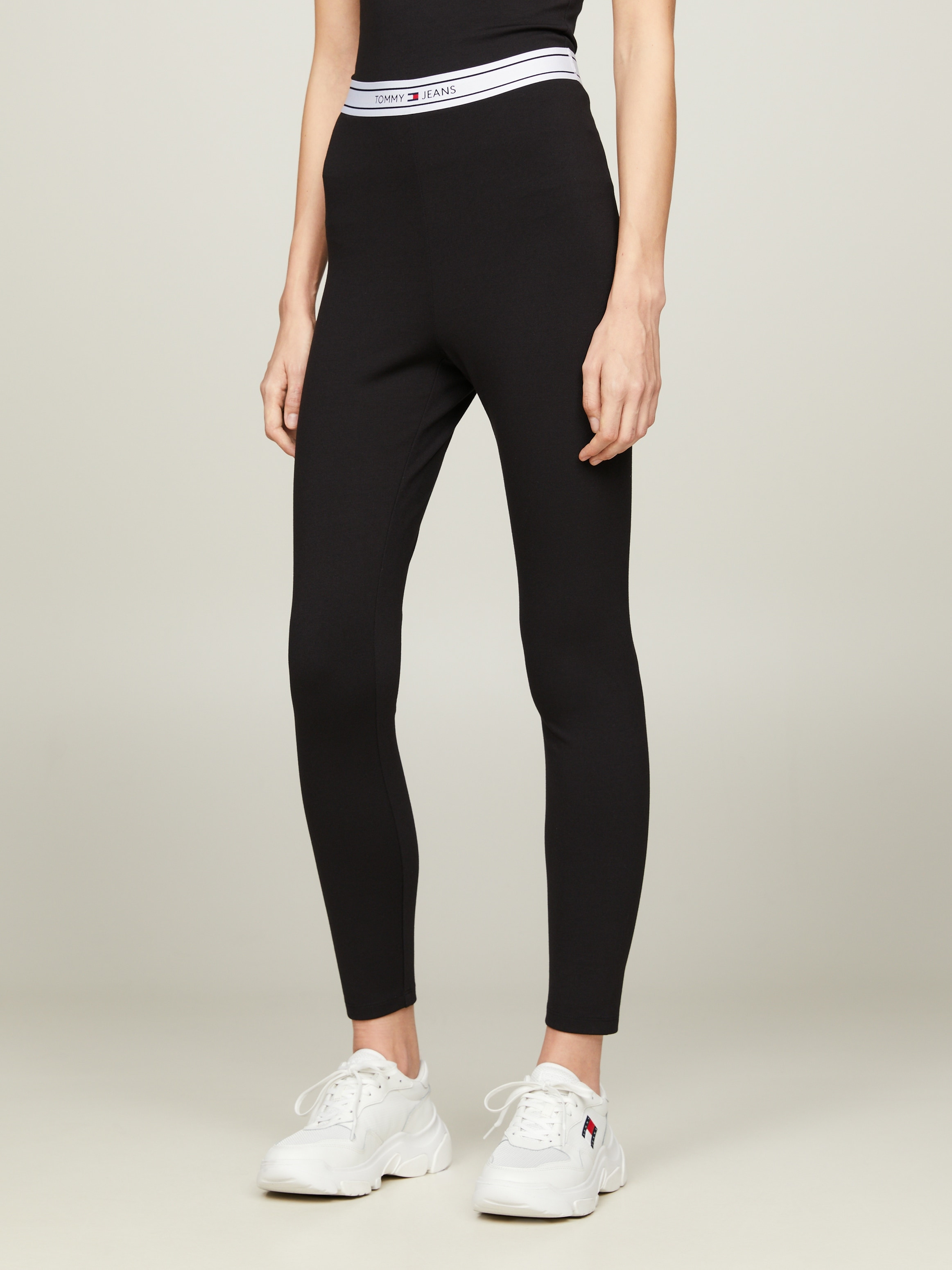 Tommy Jeans Leggings »TJW LOGO TAPING LEGGING«, mit Tommy Jeans Logomarkenlabel