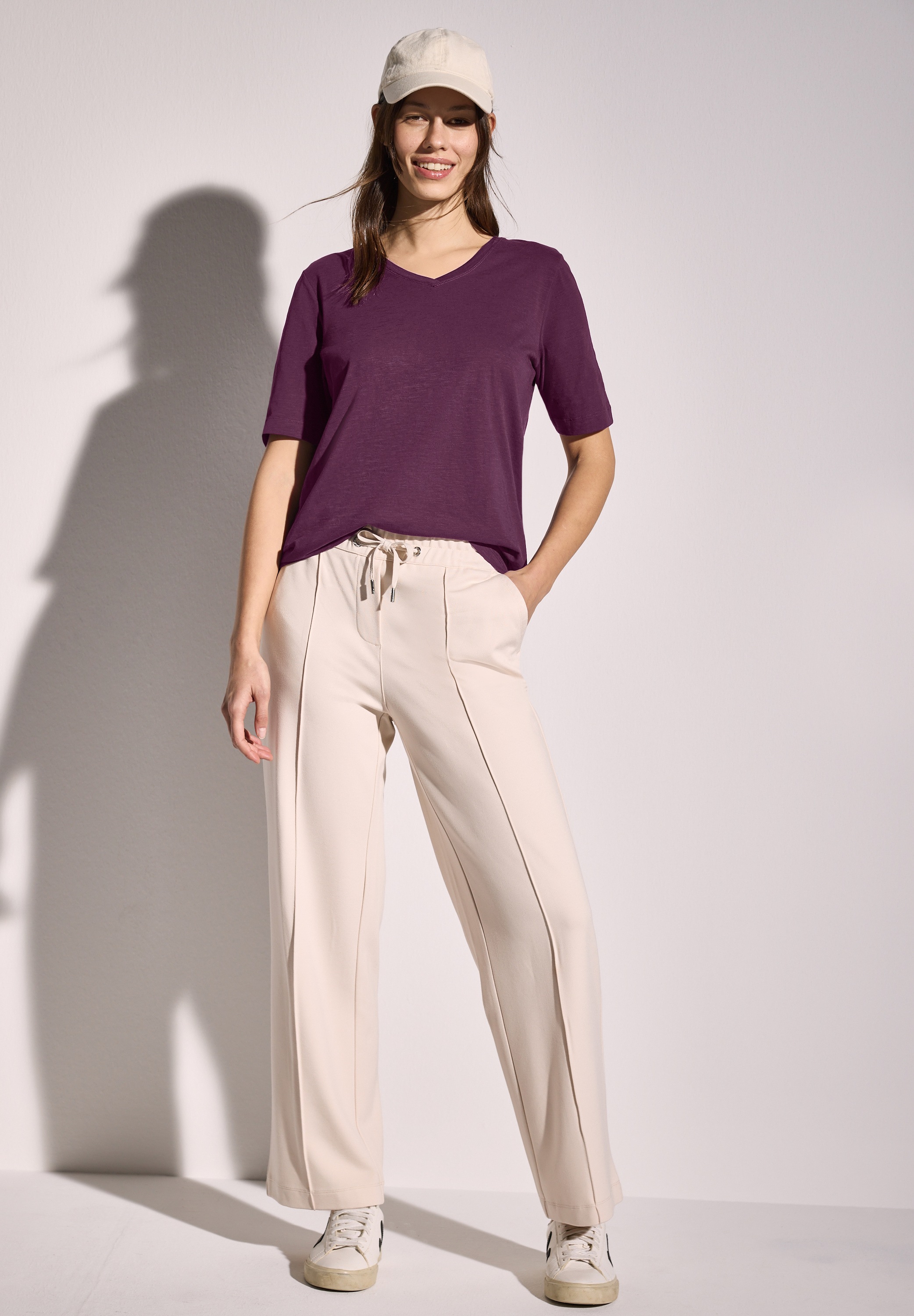 Thumbnail - Cecil V-Shirt mit V-Ausschnitt