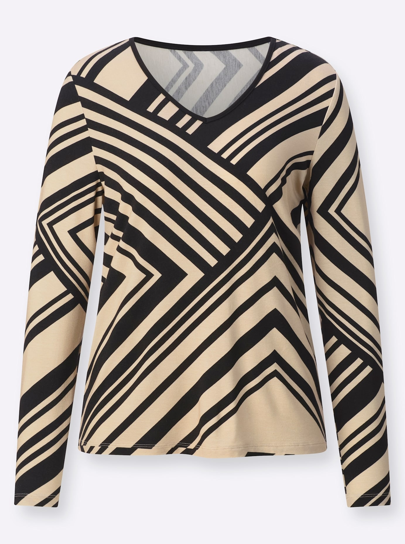 Inspirationen Langarmshirt »Druck-Shirt«, (1 tlg.)