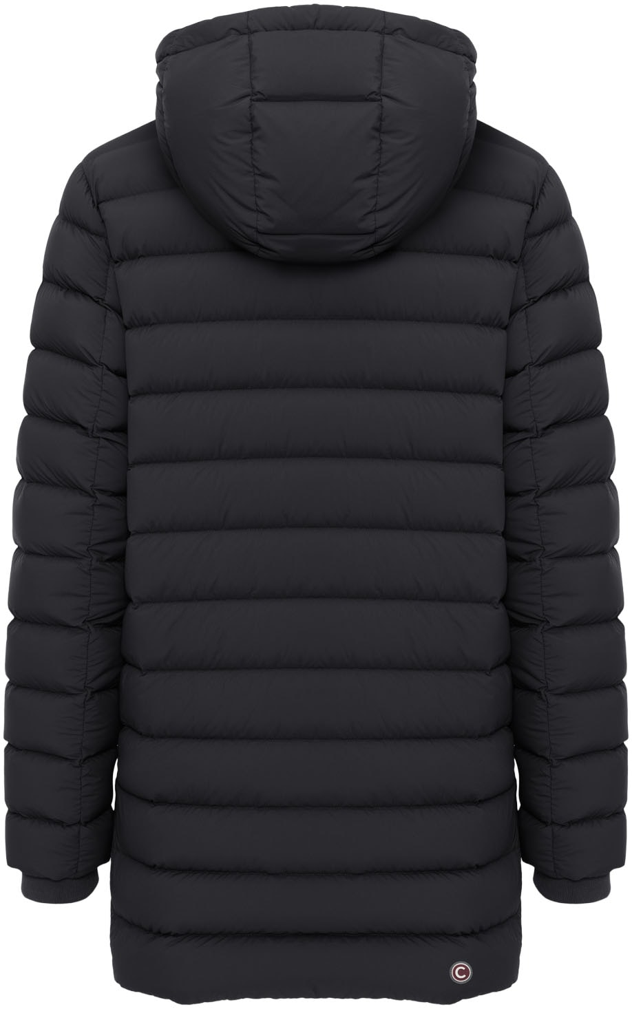 Colmar Daunenjacke mit Kapuze mit abnehmbarer Kapuze, Seitenschlitze mit Reißverschluss