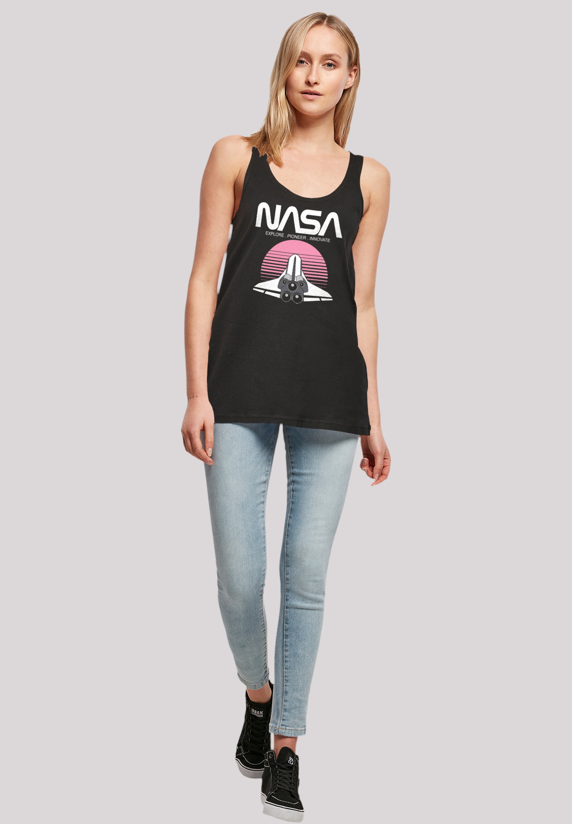 F4NT4STIC T-Shirt »NASA Space Shuttle«, Print