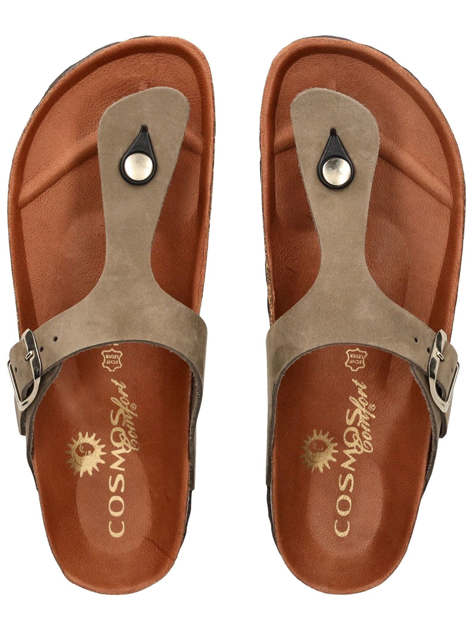 COSMOS Comfort Zehentrenner »COSMOS Comfort Zehensteg Leder«