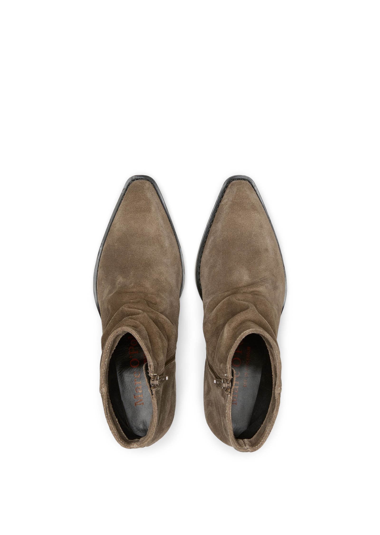 Marc O'Polo Stiefelette »aus geöltem Veloursleder«