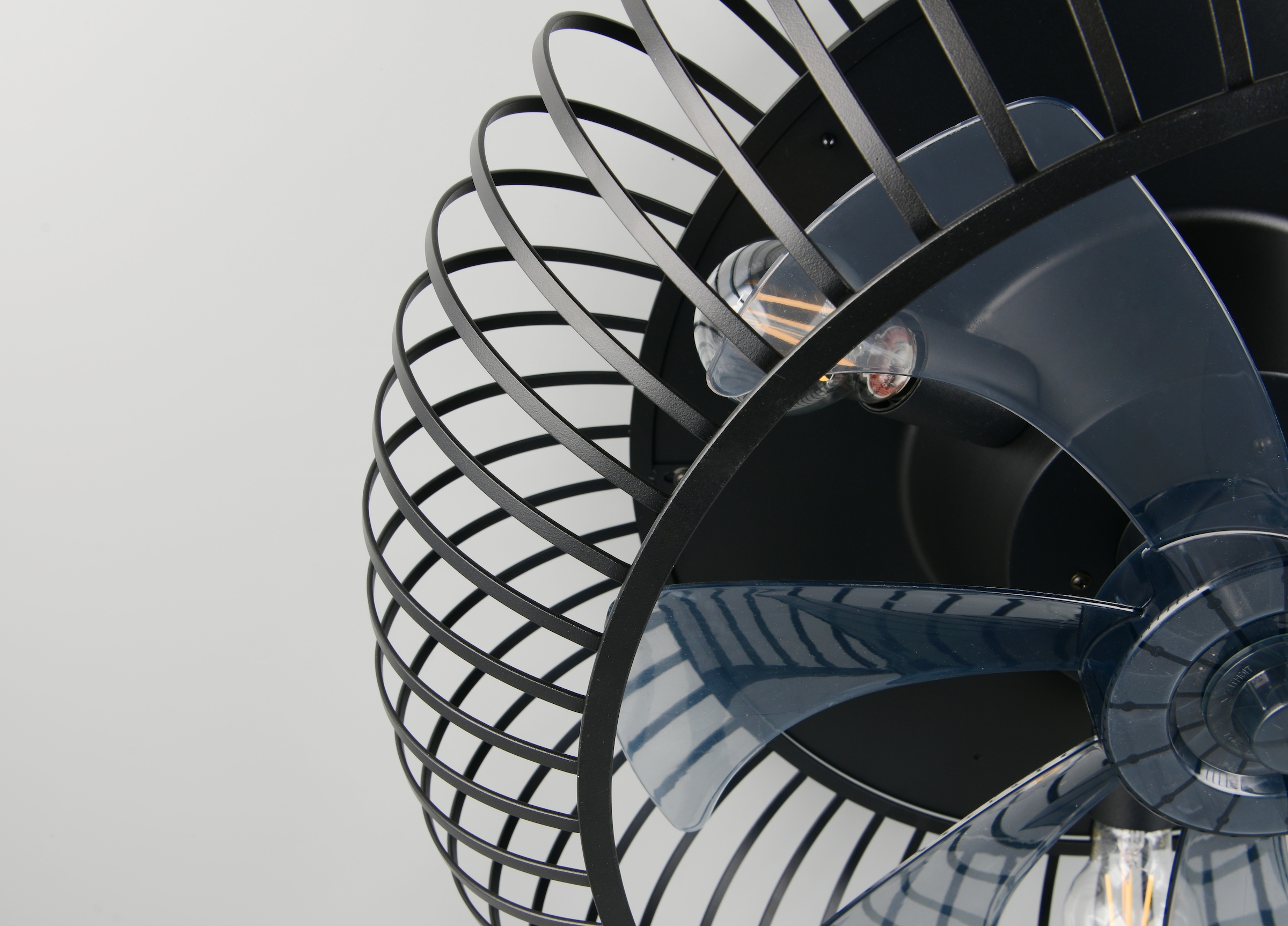 REALITY Leuchten Deckenleuchte »JOHANNA mit Ventilator, großer Deckenventilator mit Licht Ø 61cm« E27 1 Stk. warmweiß - kaltweiß exkl 3x E27 Leuchtmittel, Ø 61cm Höhe 25,5cm, Vor- & Rücklauf Funktion