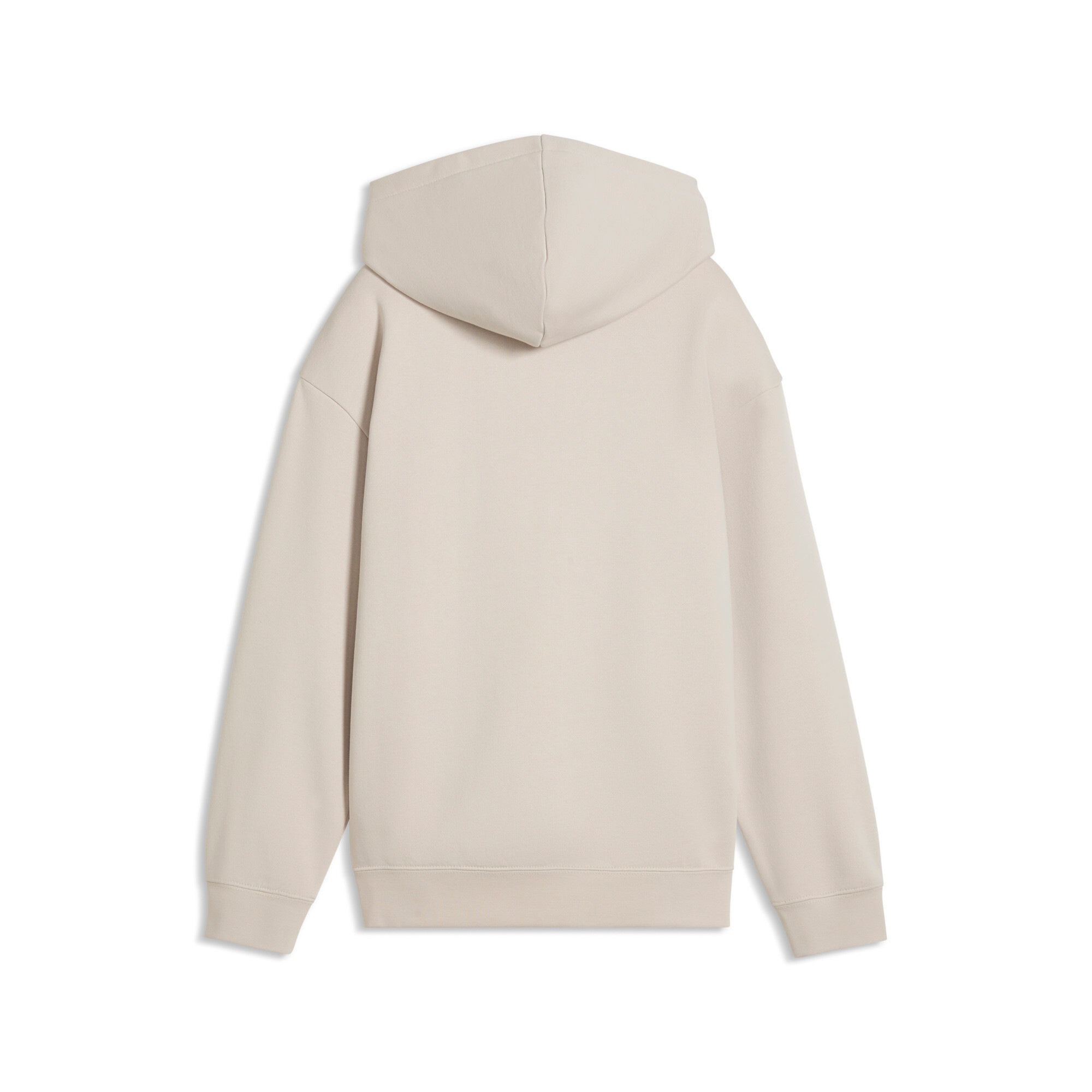 PUMA Kapuzensweatshirt »ESS CENTERED CAT LOGO RELAXED HOODIE FL G«, mit Kapuze, mit angesetztem Bündchen
