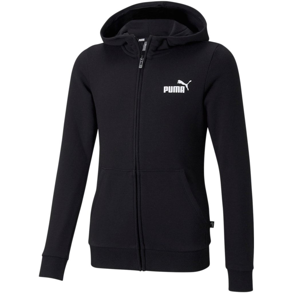 PUMA Kapuzensweatshirt »ESS SMALL LOGO FULL-ZIP HOODIE TR G«