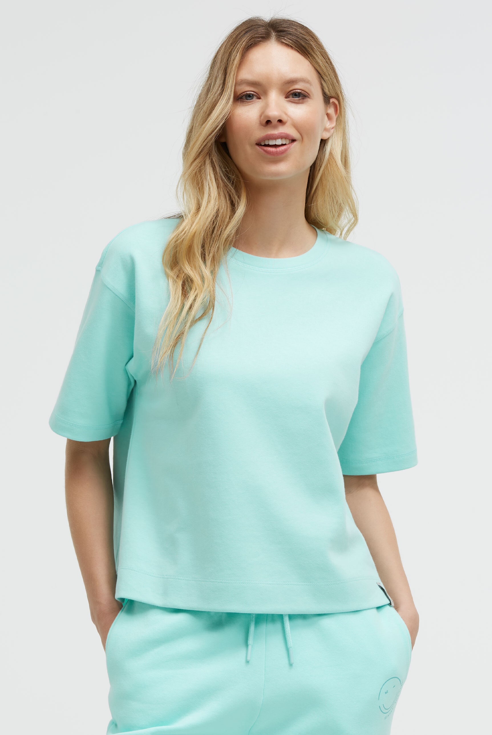 SENSES.THE LABEL Sweater , mit abgerundeten Saum
