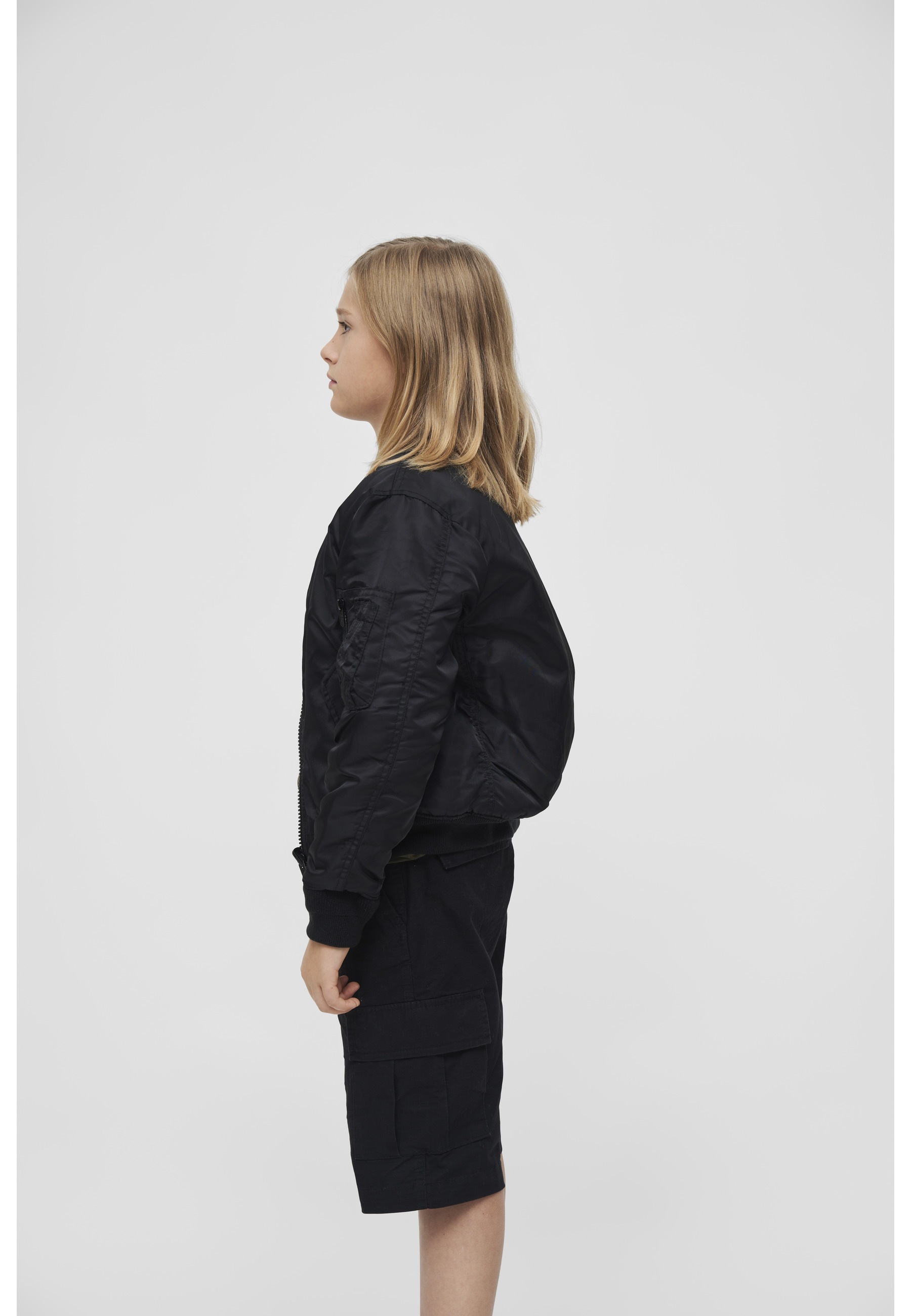 Brandit Anorak »Brandit Herren Kids MA1 Jacket« 1 Stk. tlg. ohne Kapuze