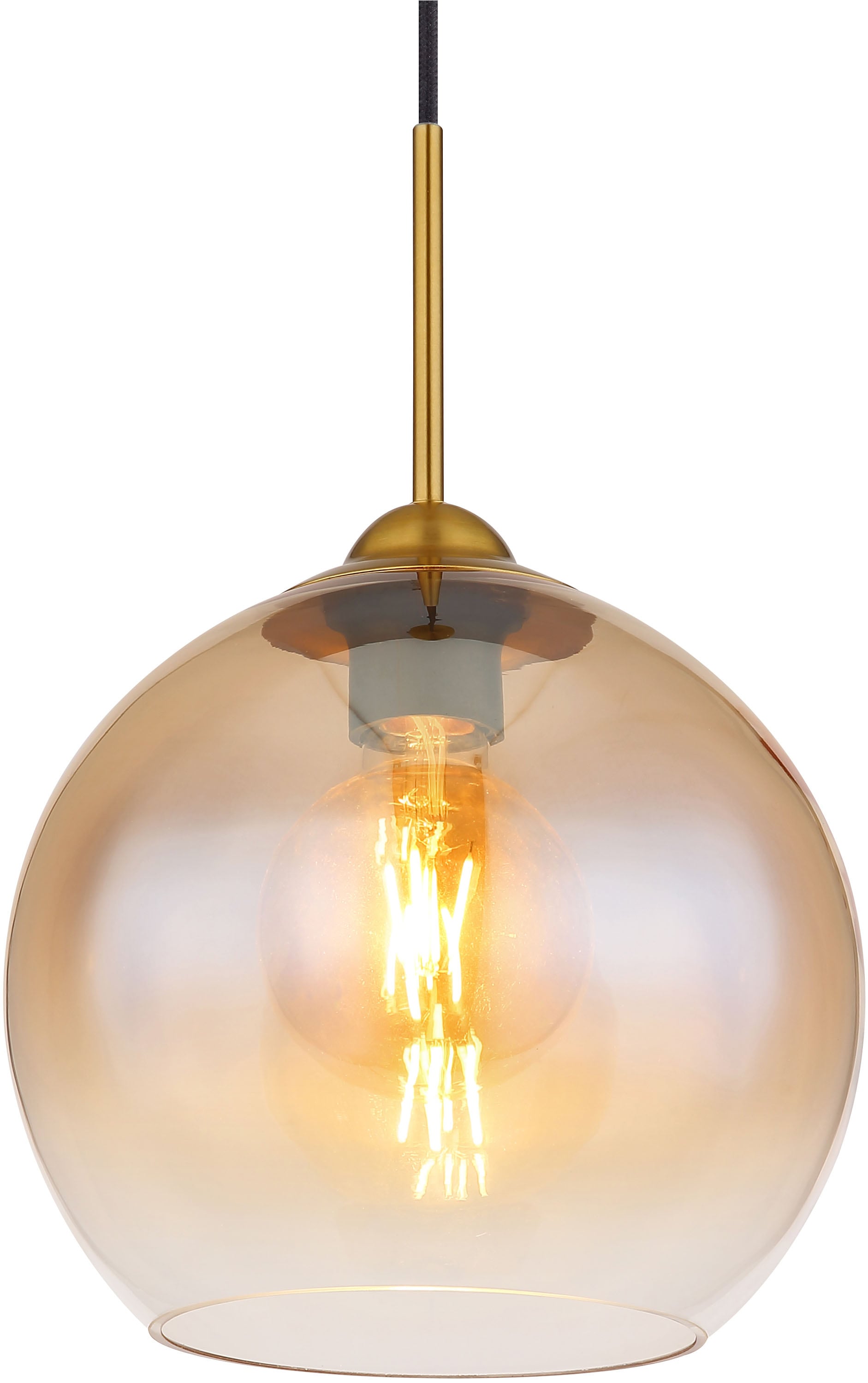 GLOBO LIGHTING Hängeleuchte »JAMESSA«, Leuchtmittel E27 | ohne Leuchtmittel, Hängelampe/Pendelleuchte/Esszimmer/Wohnzimmer/Esstisch