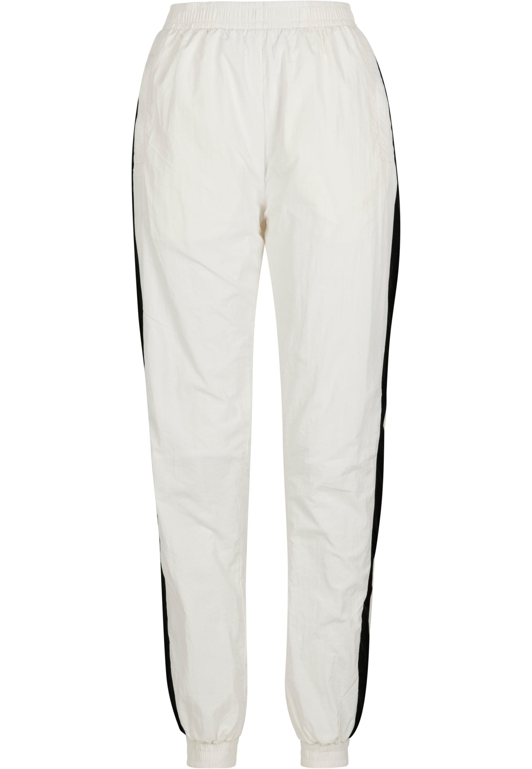 URBAN CLASSICS Stoffhose "Urban Classics Damen Ladies Striped Crinkle Pants günstig online kaufen