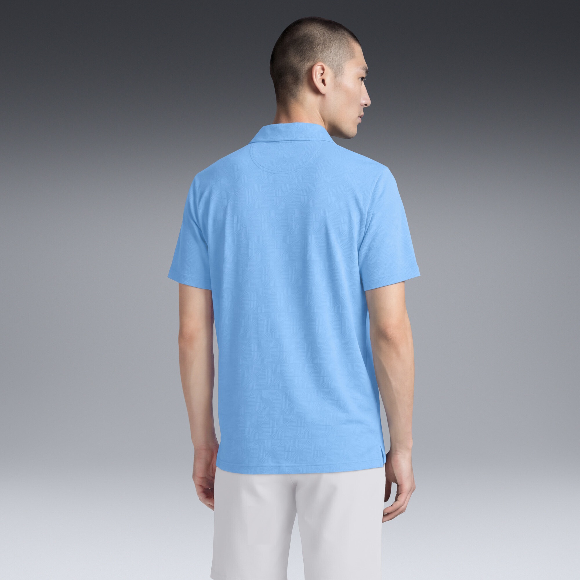 PUMA Poloshirt »MATTR Deco Jacquard Golfpolo Herren«