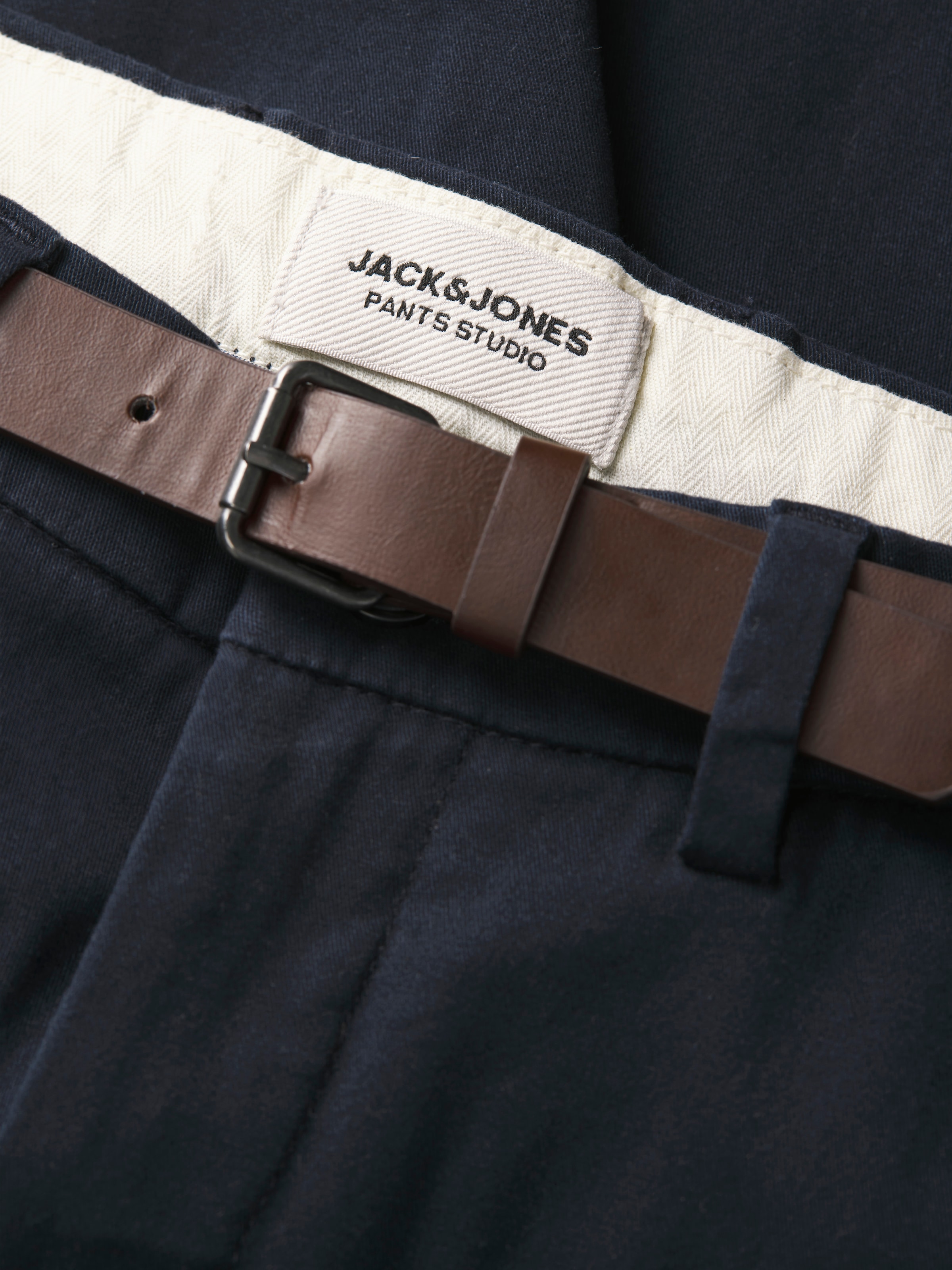 Jack & Jones PlusSize Chinoshorts "JPSTADAM BELTED CHINO SHORTS PLS" günstig online kaufen