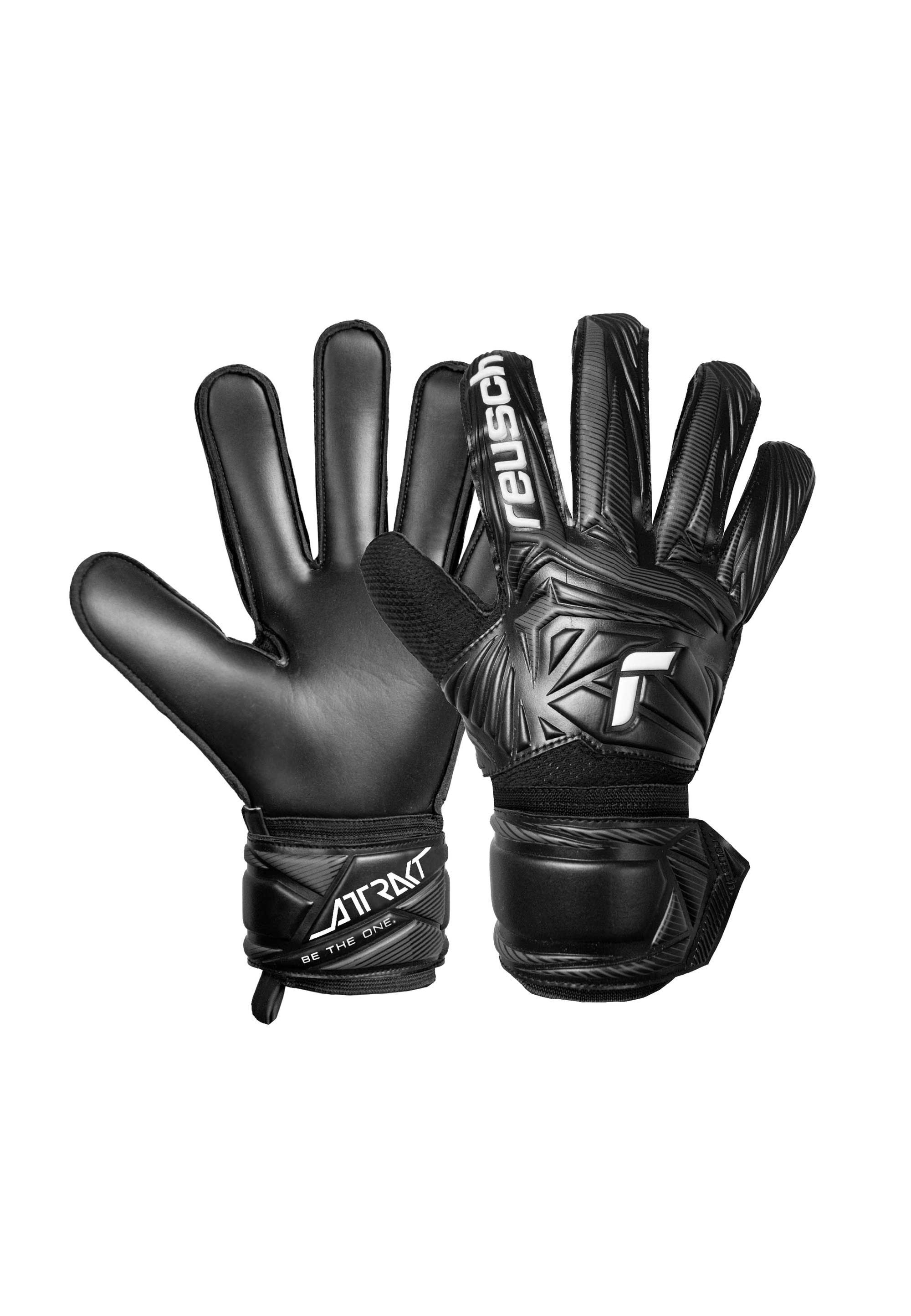 Reusch Torwarthandschuhe "Attrakt Solid" mit hochelastischem, sicherem Verschluss