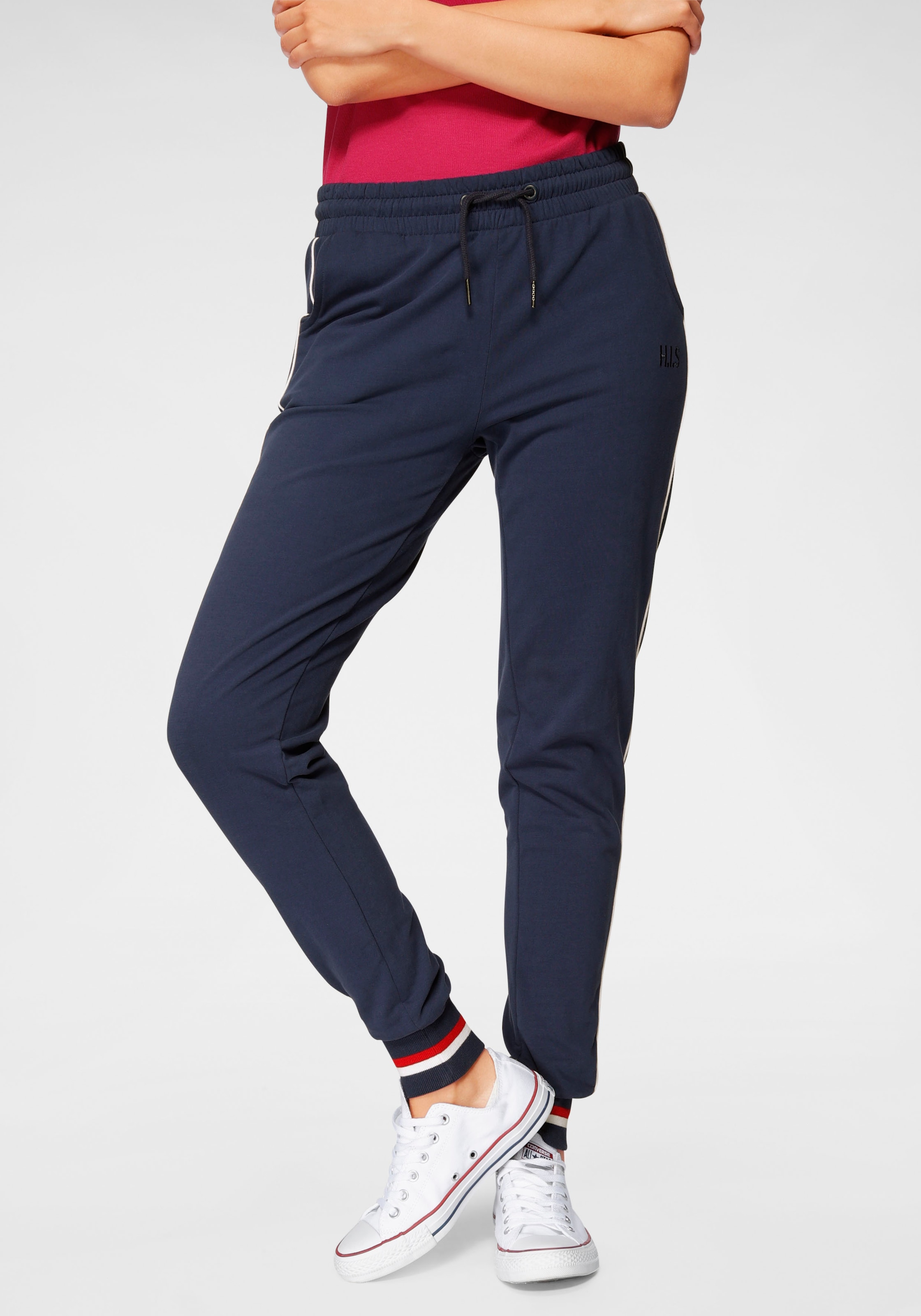 kaufen | Jogging Pants«, H.I.S »Athleisure BAUR mit Jogginghose weißem Piping