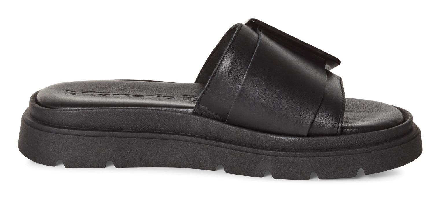 Tamaris Pantolette, Plateau, Sommerschuh mit modischer Zierschnalle
