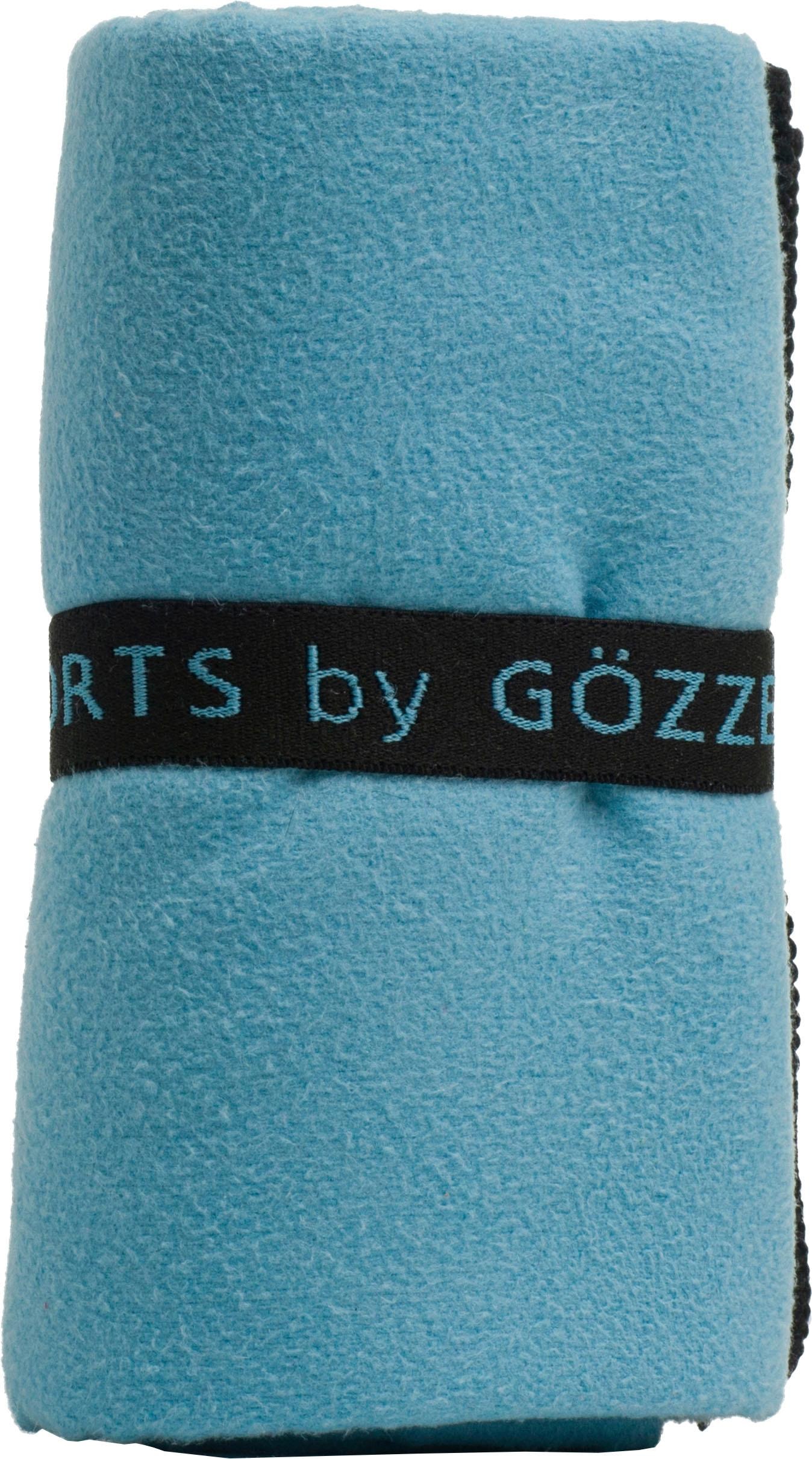 Gözze Sporthandtuch »Sports by Gözze«, (2 St., 2er Set Sporthandtücher 50 x 100 cm), im Set, schnell trocknend, Mikrofaser, für Sport, Reisen & Camping