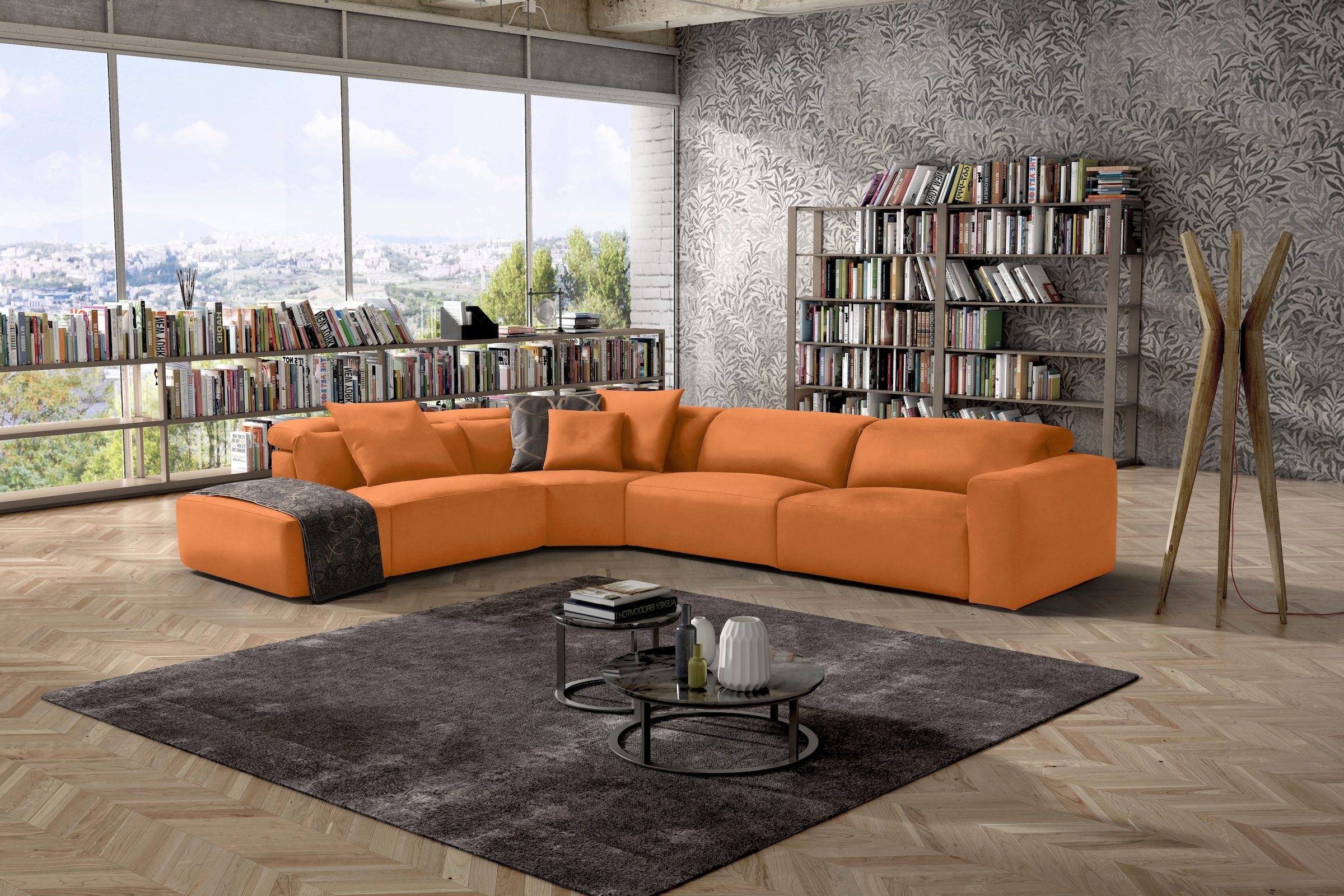 Egoitaliano Ecksofa "Beverly, extravangantes Designsofa mit erstklassigem S günstig online kaufen