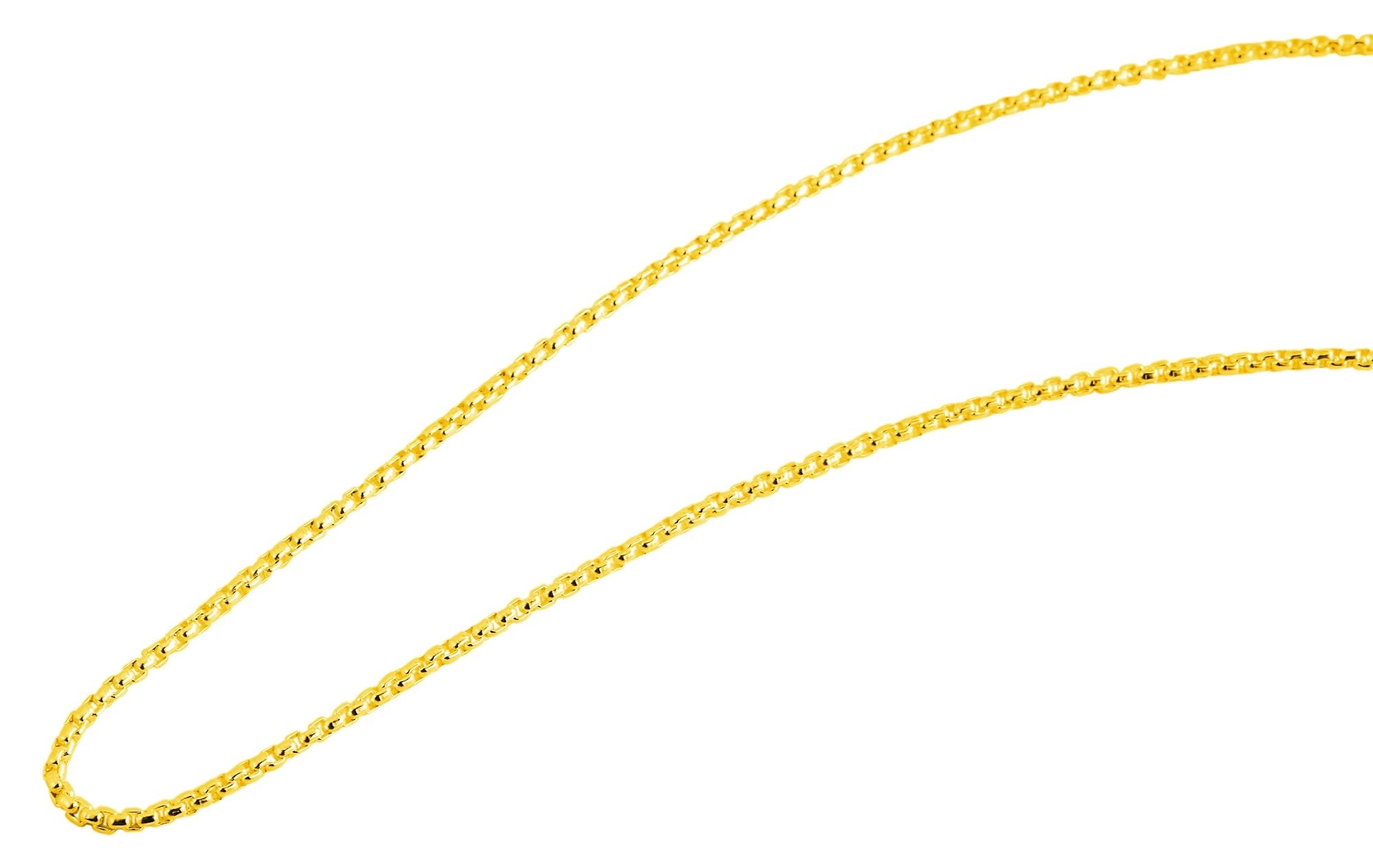 Adelia´s Gliederkette »Halskette – Venezianerkette aus Edelstahl« Ideal als Geschenk – dezent und elegant
