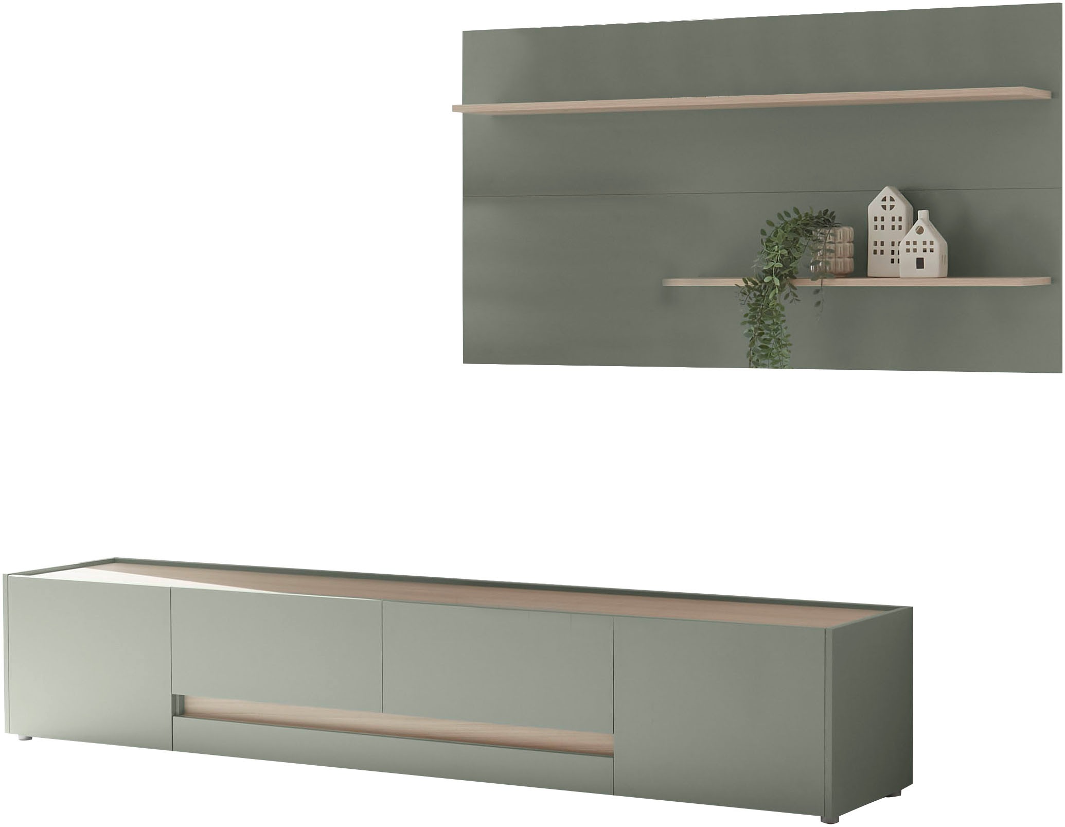 INOSIGN Wohnwand "City/Giron, moderne Anbauwand, Komplettset in vielen Farb günstig online kaufen