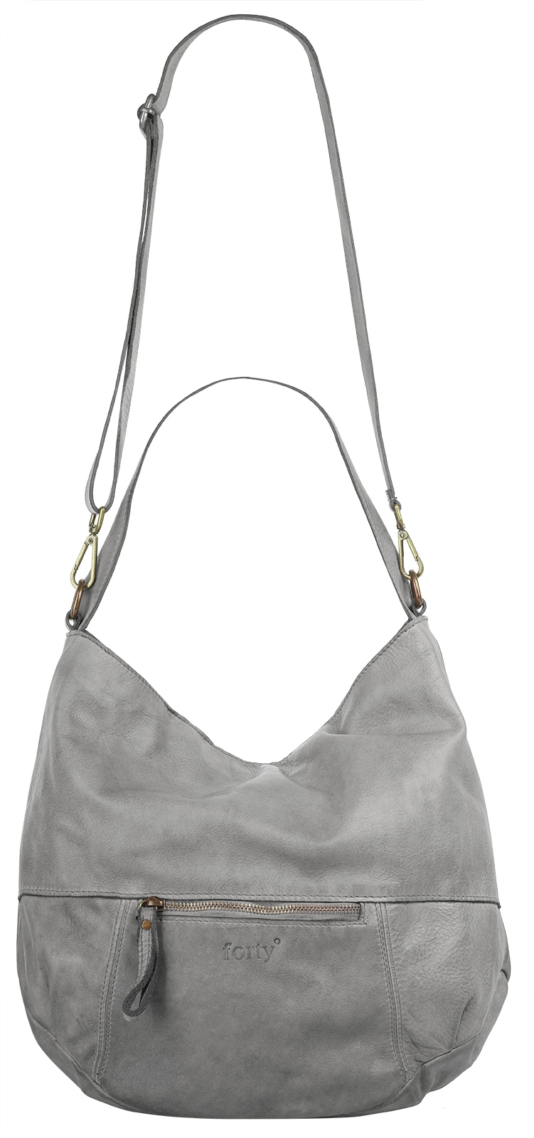 forty° Shopper, echt Leder, Made in Italy