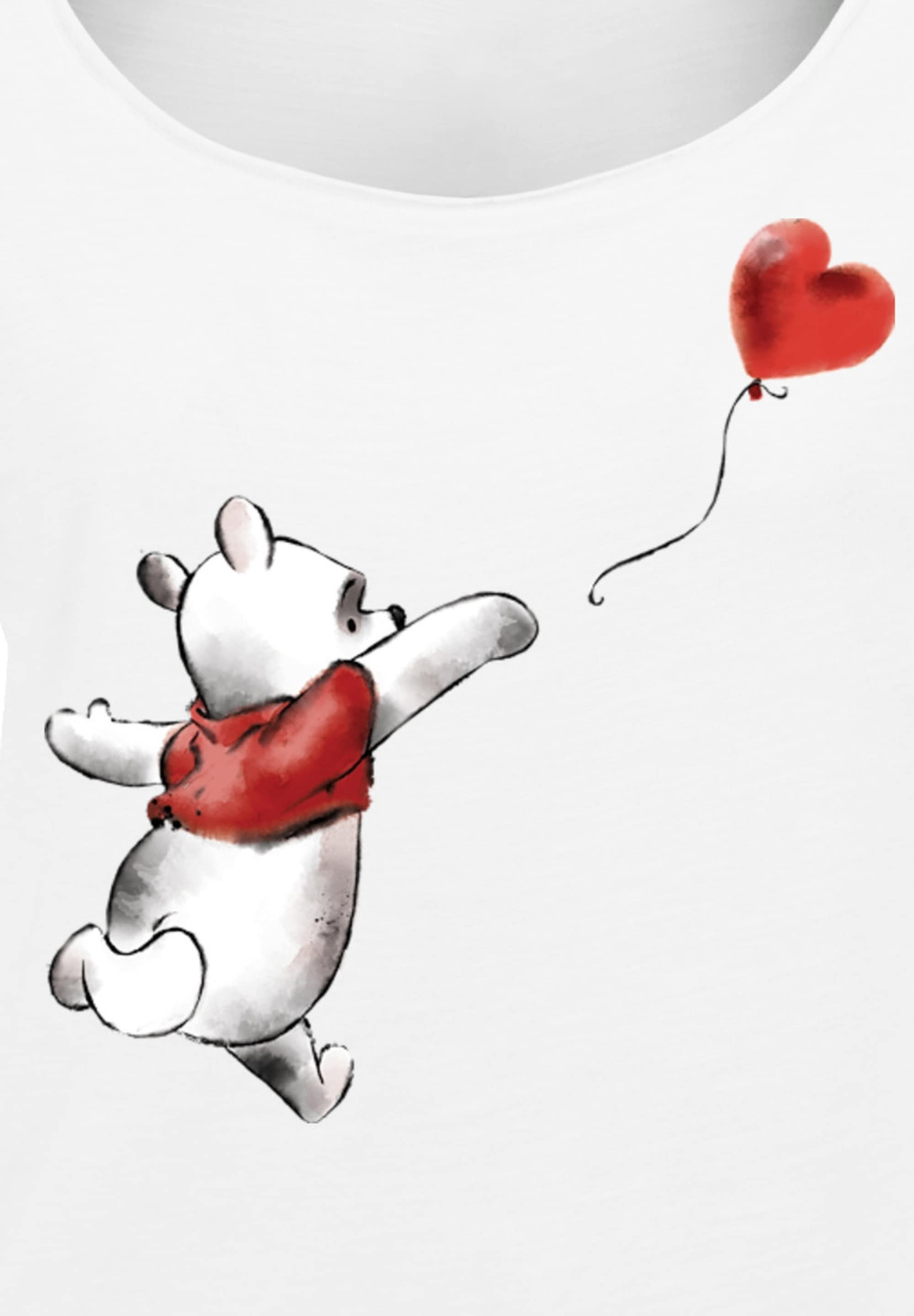 F4NT4STIC T-Shirt »PLUS SIZE Winnie The Pooh Winnie & Balloon«, Print