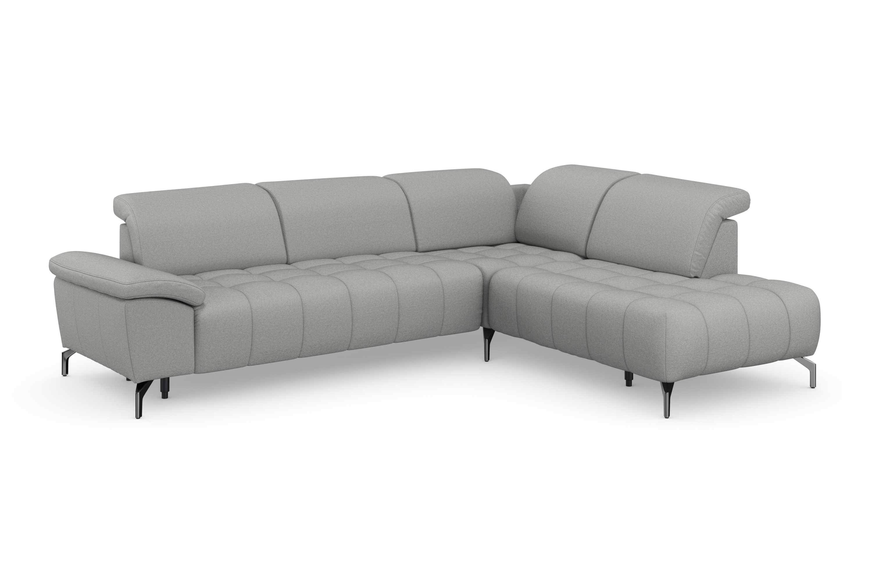 Thumbnail - sit&more "Cool L-Form" wahlweise mit Kopfteilverstellung und Vorziehsitz motorisch