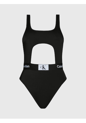 Calvin Klein Swimwear Maudymosi kostiumėlis »CUT OUT ONE PIE...