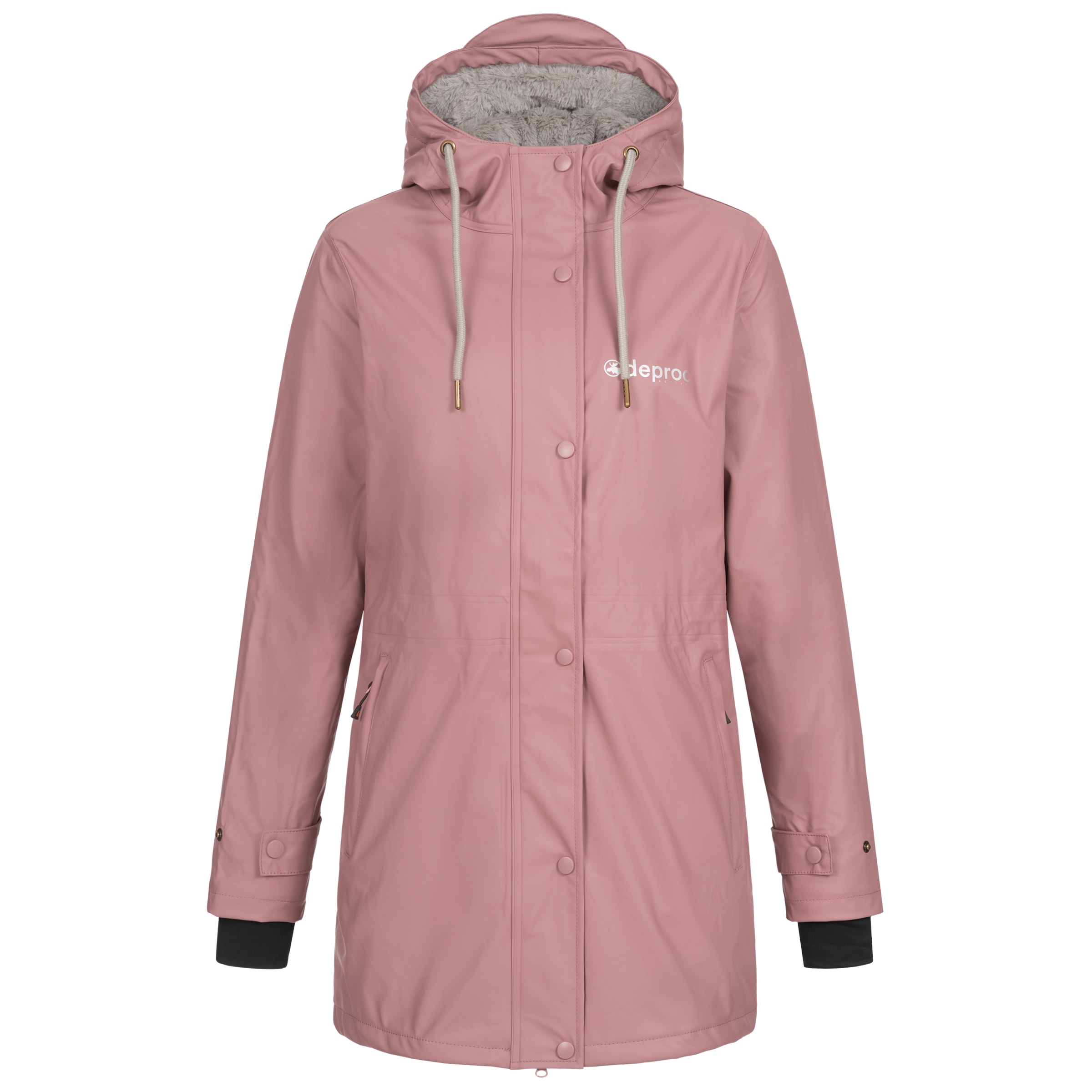 DEPROC Active Regenjacke "Friesennerz ELLESMERE WOMEN" mit Kapuze auch in Großen Größen erhältlich