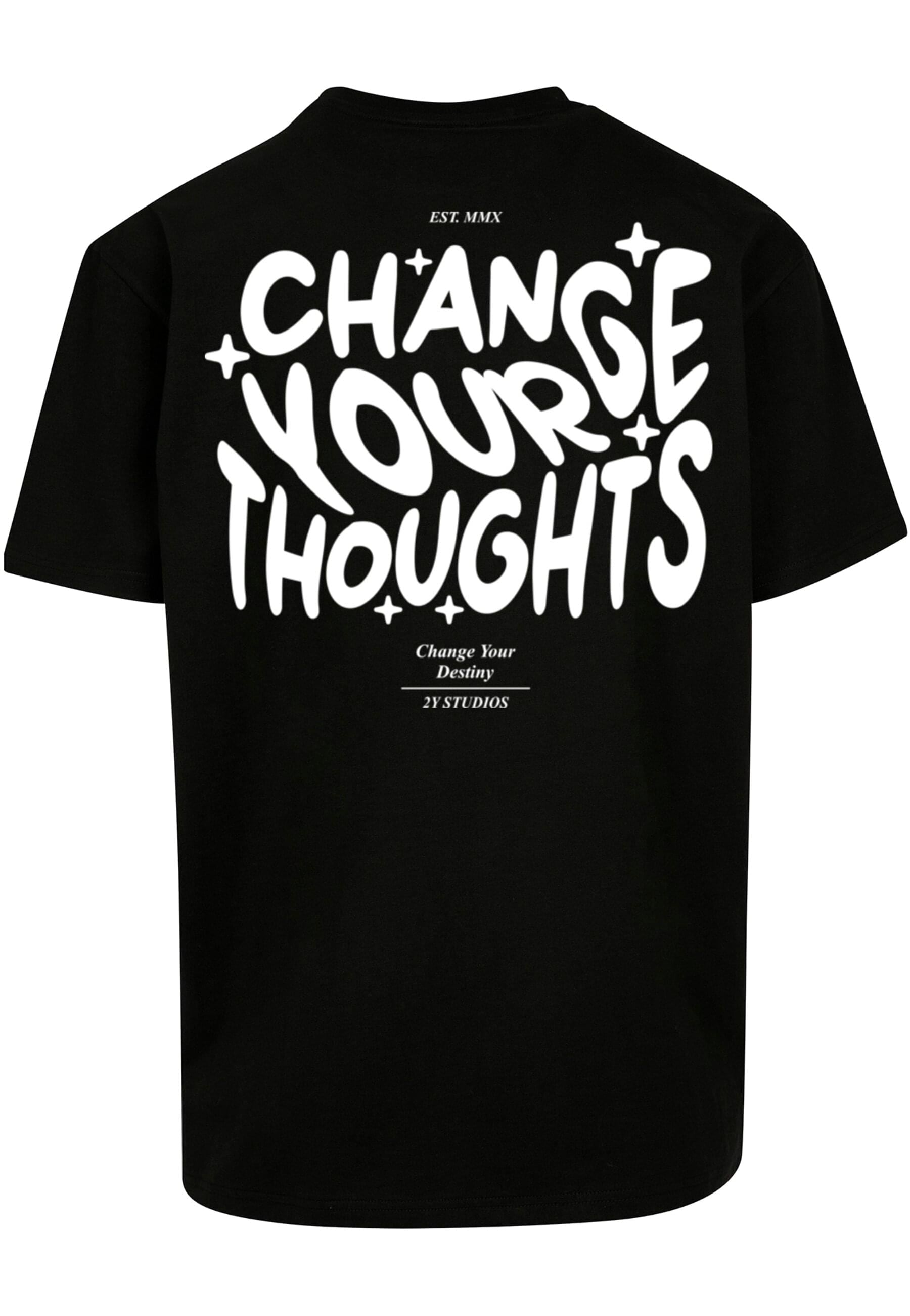 2Y Studios T-Shirt "2Y Studios Herren Thoughts Oversize Tee" günstig online kaufen