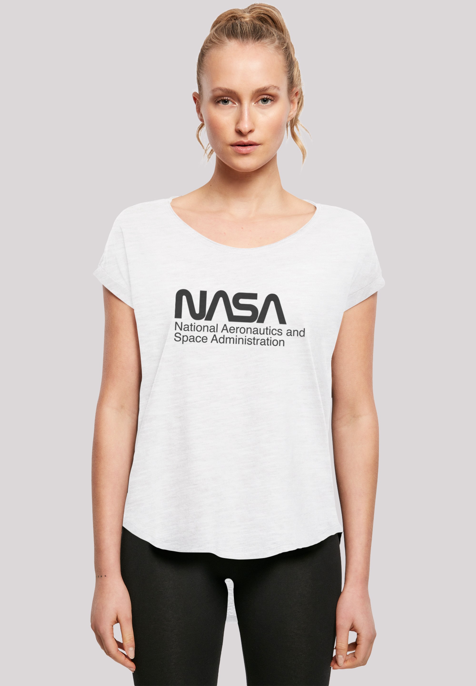 F4NT4STIC T-Shirt "NASA Logo One Tone", Print günstig online kaufen