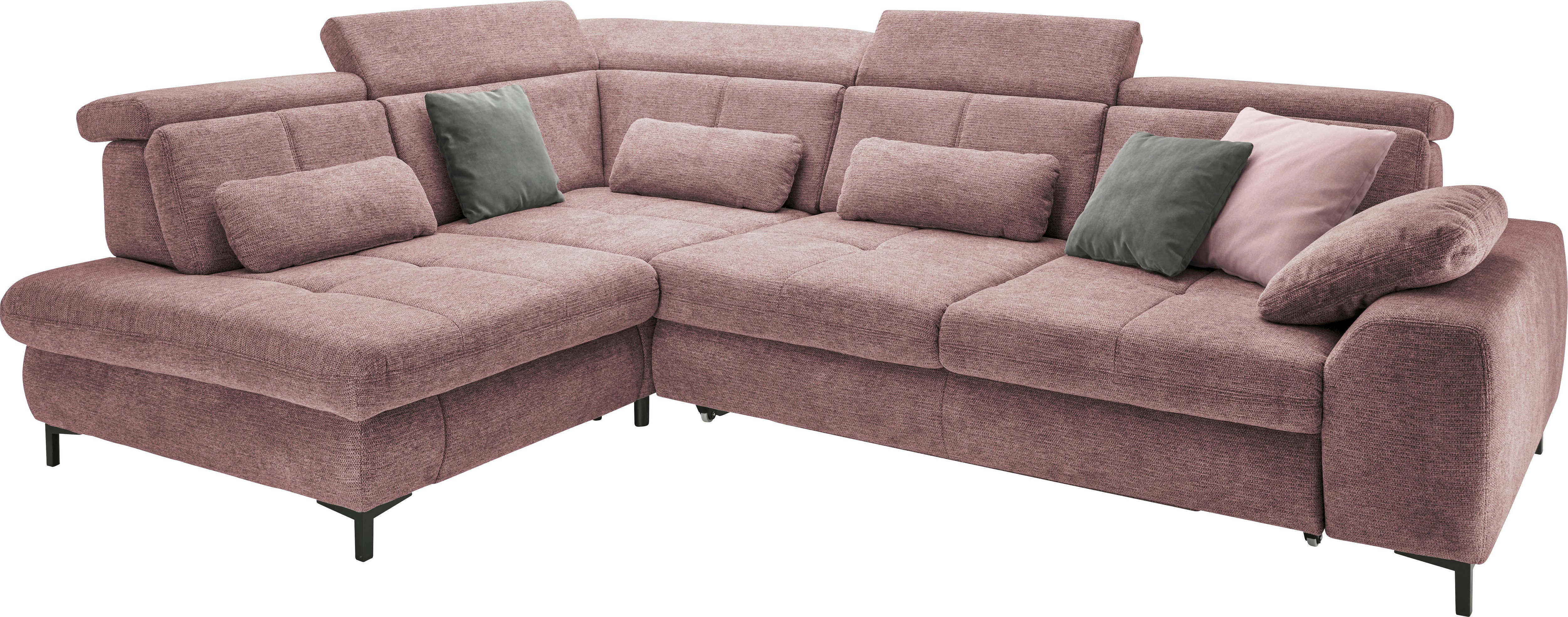 Thumbnail - set one by Musterring Ecksofa "SO 3400 Sitzhöhe 47cm oder 49cm, Sitztiefe verstellbar, B/T 317/220 cm", Kaltschaumpolste...