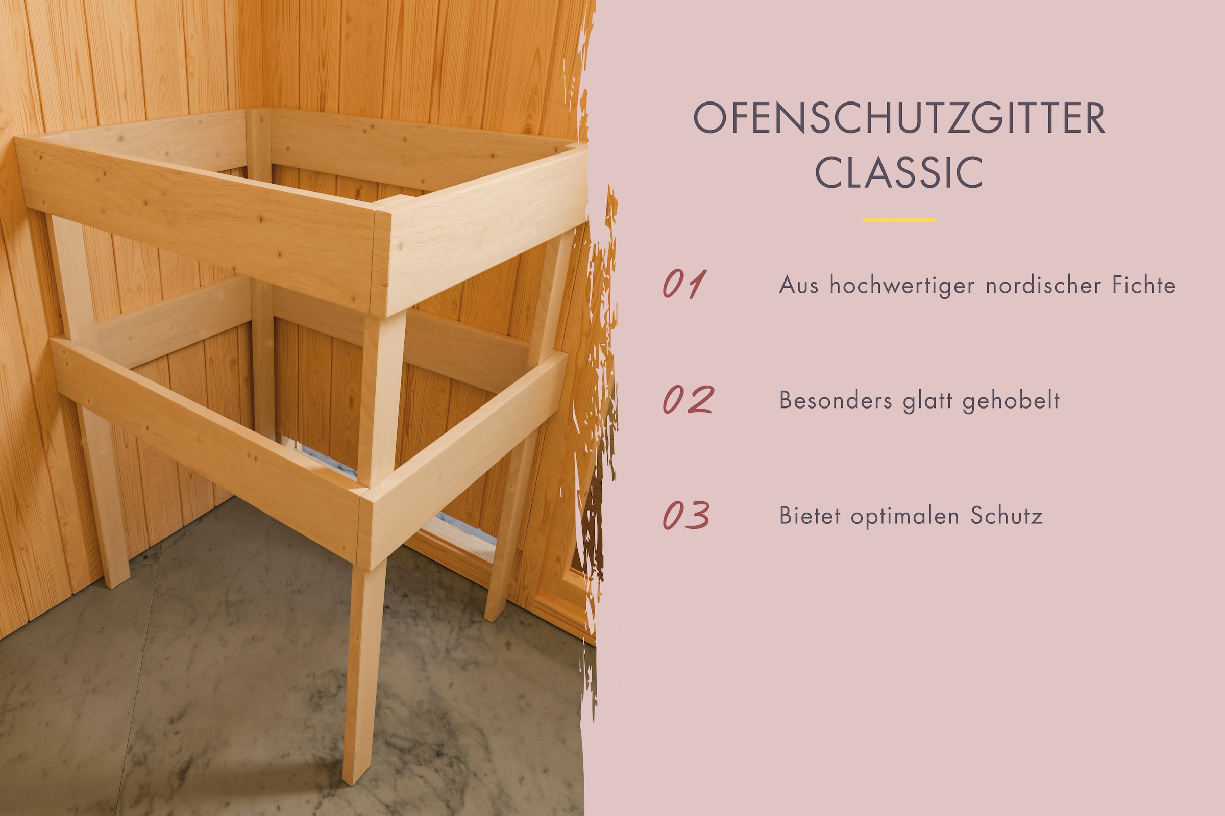 Karibu Saunahaus »»Maiko 4« SET 0 naturbelassen«, in verschiedenen Ausführungen erhältlich