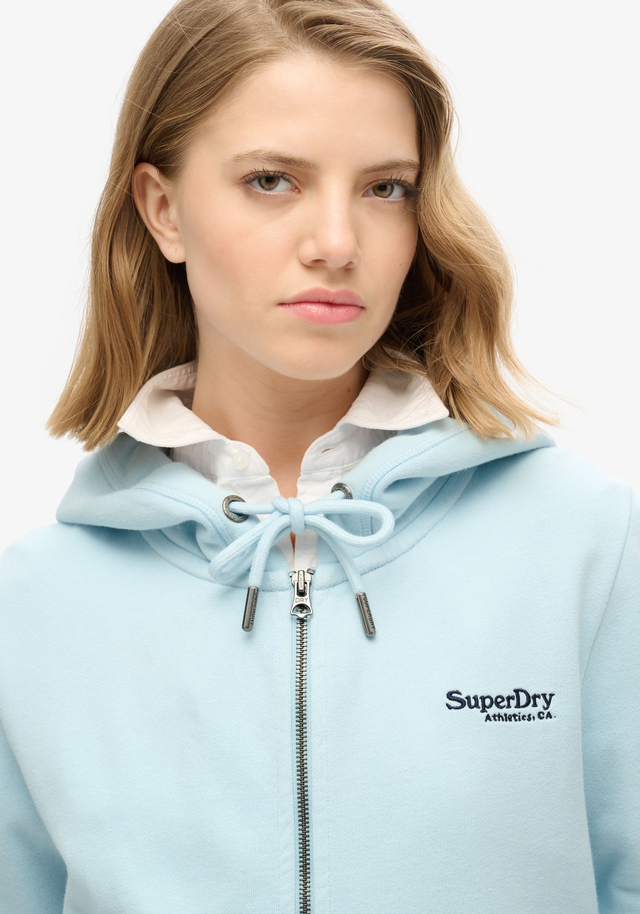 Superdry Kapuzensweatjacke »ESSENTIAL LOGO ZIP HOODIE HB«